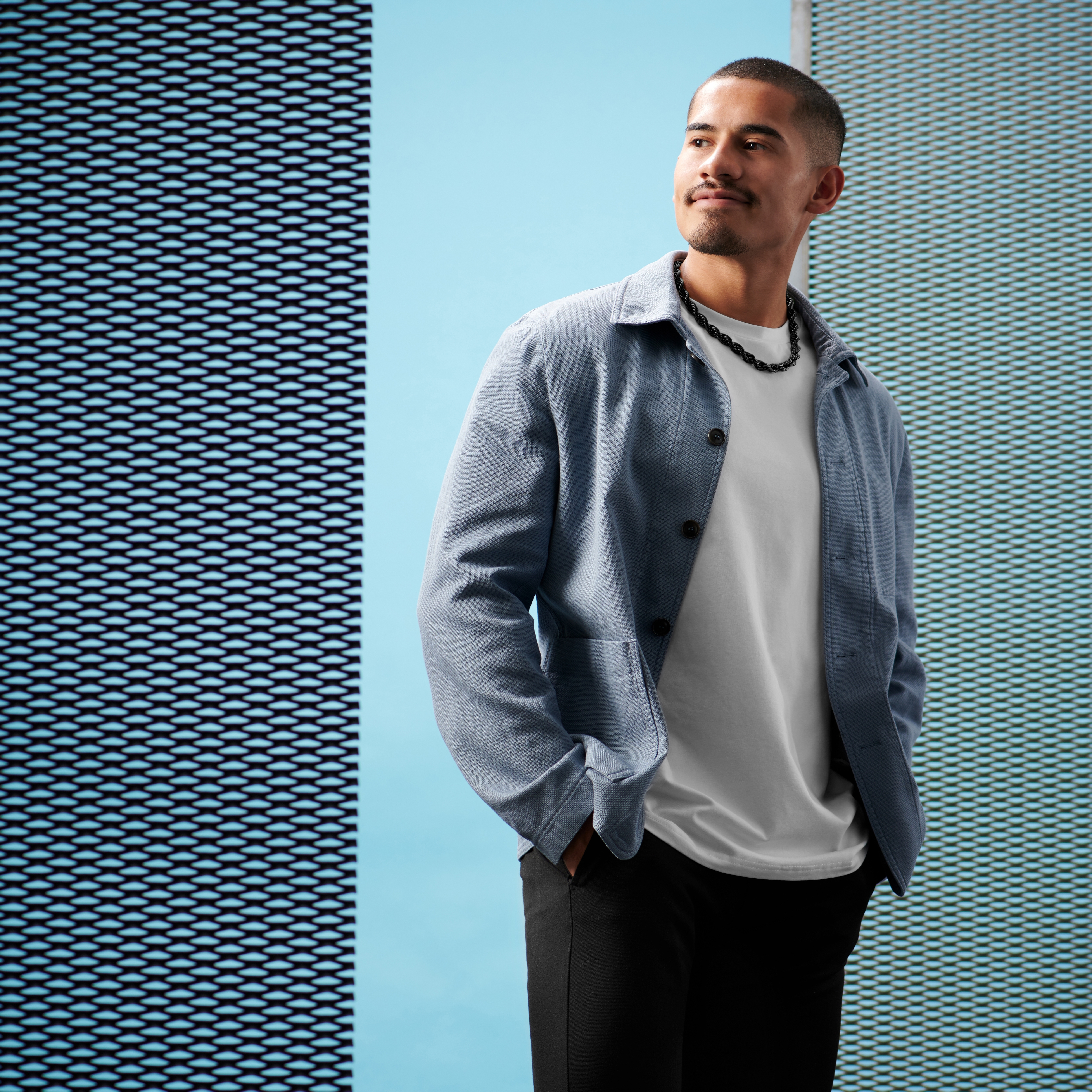 Amager | 10 mm Gunmetal Stainless Steel Rope Chain Necklace - 5