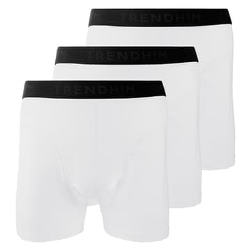 TrueFeel | Lot de 3 boxers blancs en coton TrueFeel | Lot de 3 boxers blancs en coton