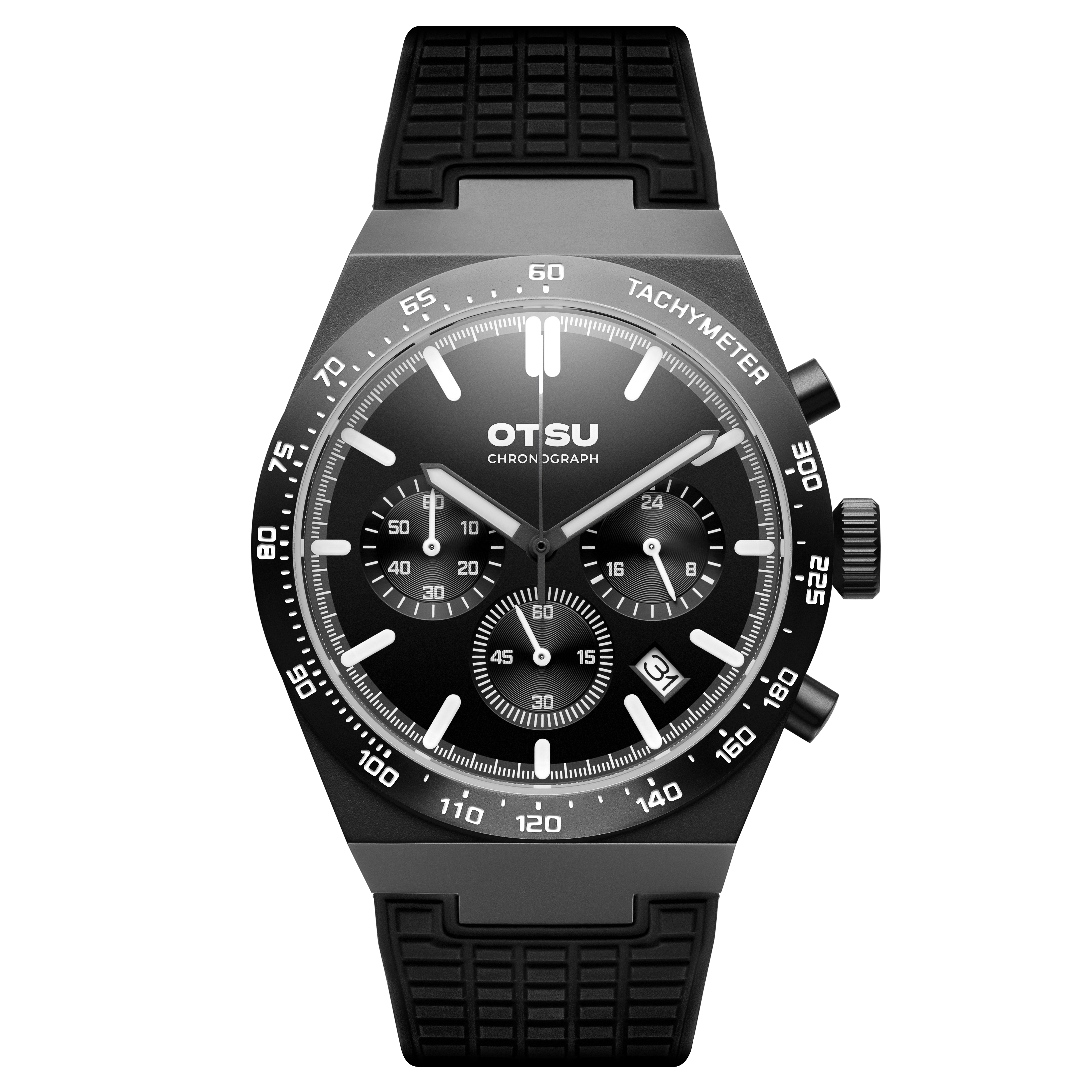 All black stainless steel on sale watches