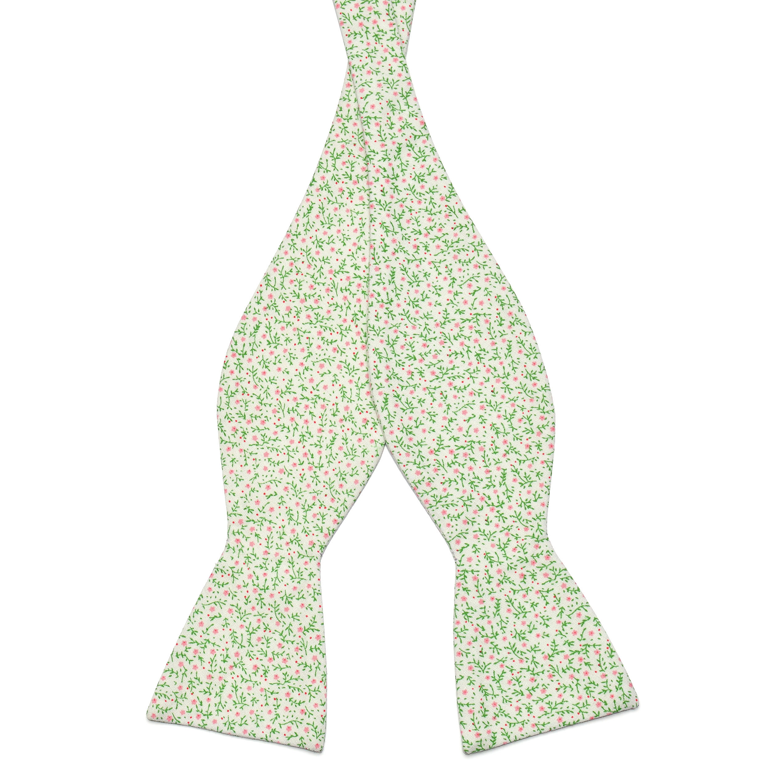 Rød Forrest Bomulds Selvbinder Butterfly - 1