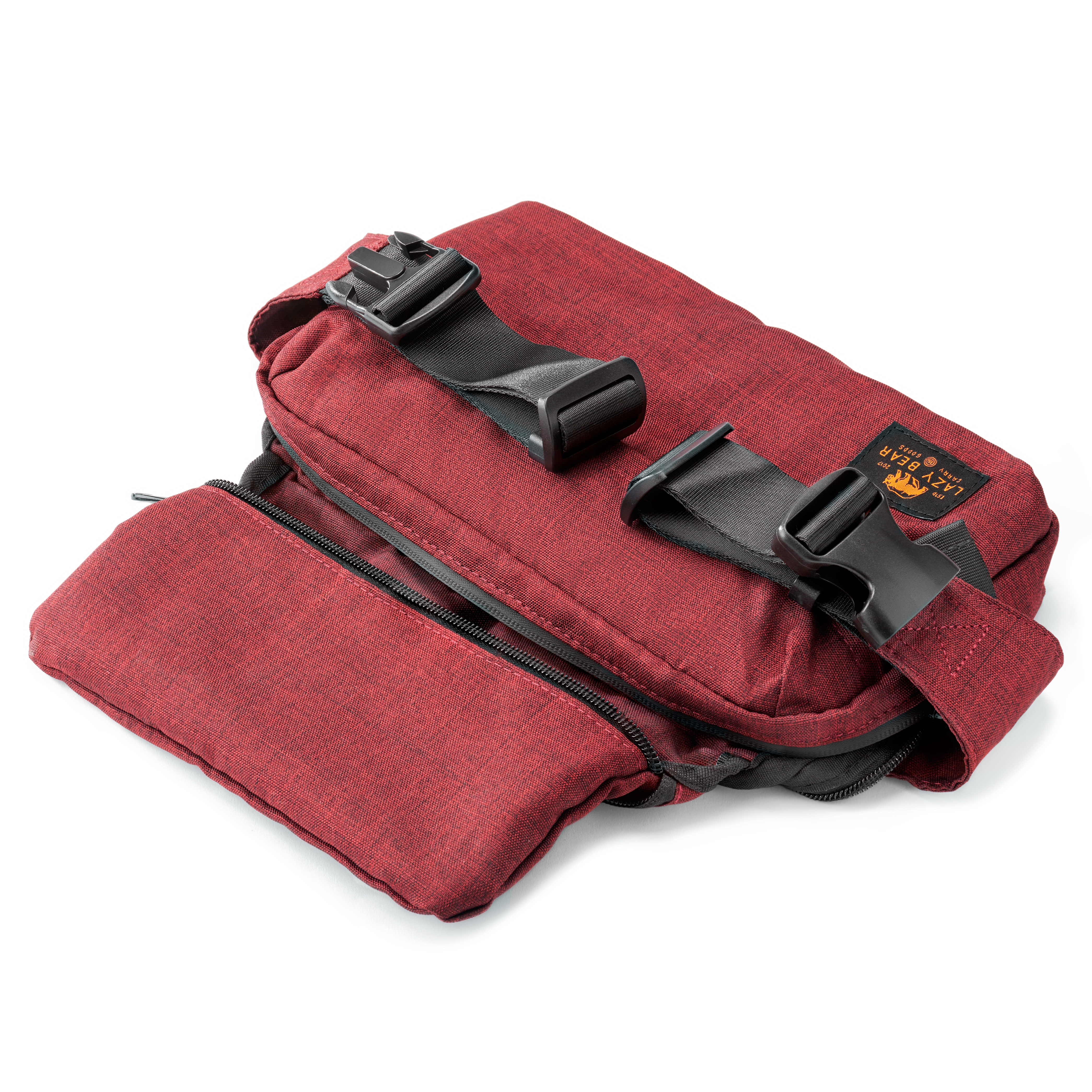 Lawson Red Foldable Bum Bag – Recycled PET - 4