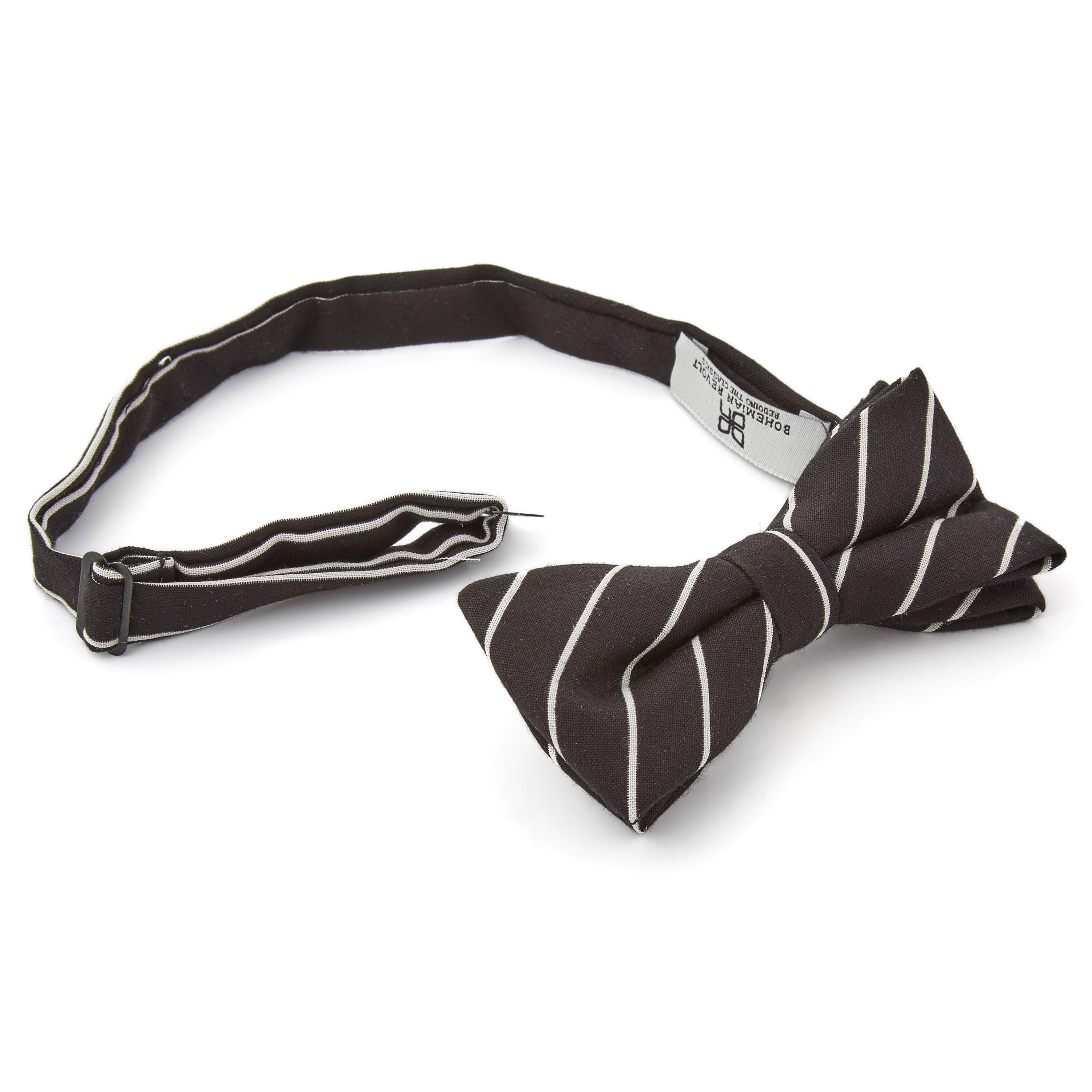 Schwarz gestreifte Fliege - 2