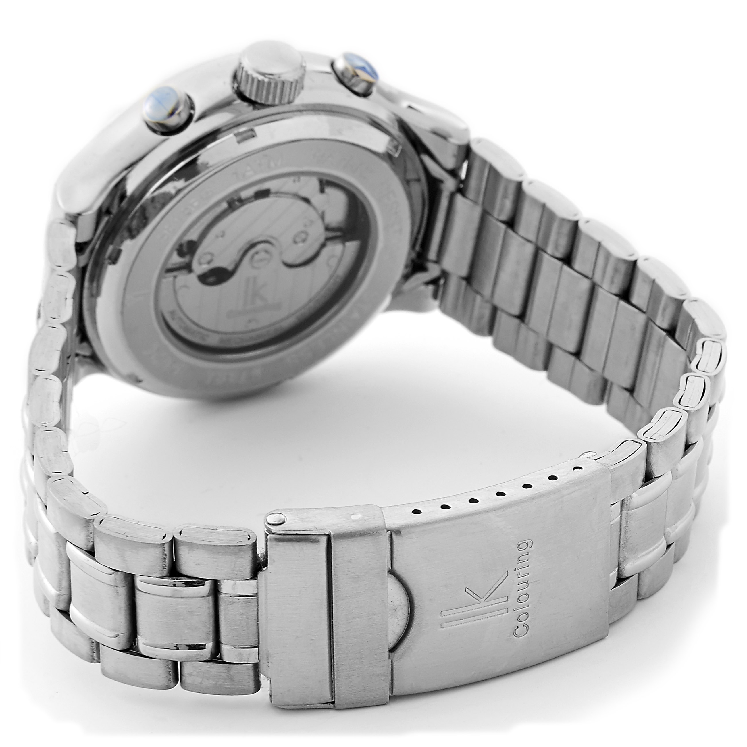 Sort-på-Sølvfarve Ur - 3