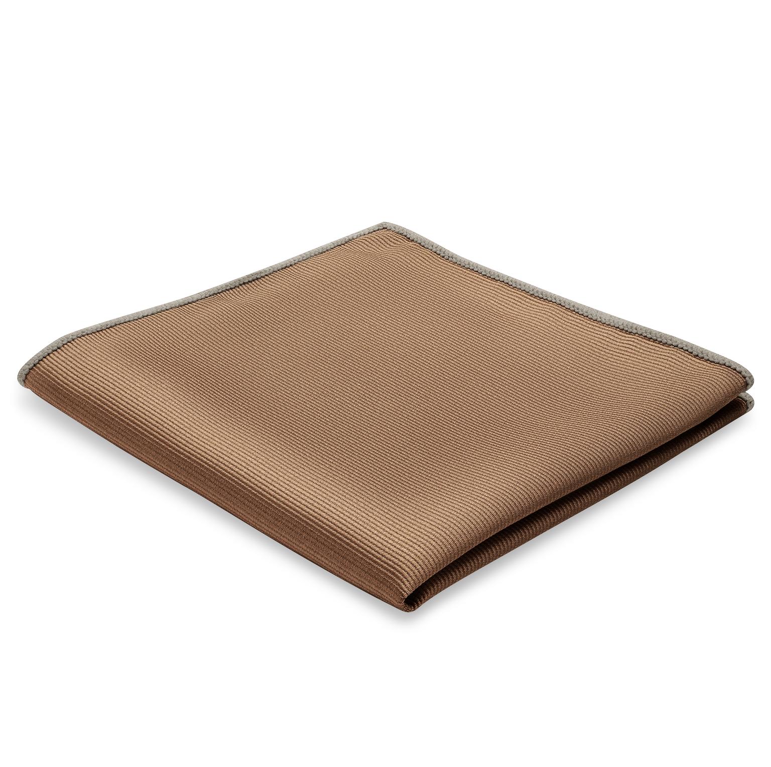Bruine Pochet van Grosgrain Bruine Pochet van Grosgrain