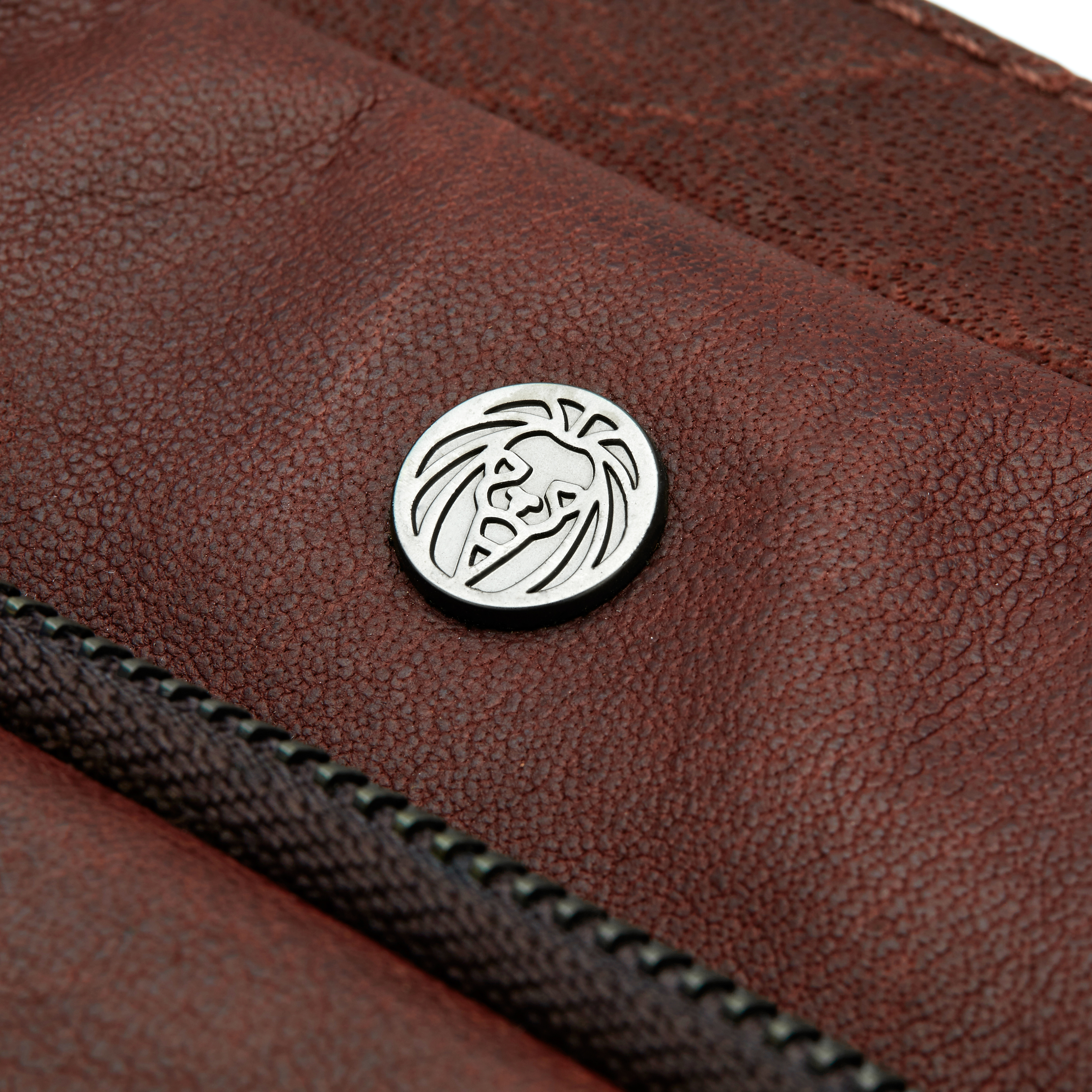 Oxford Classic Brown City Leather Bag - 9