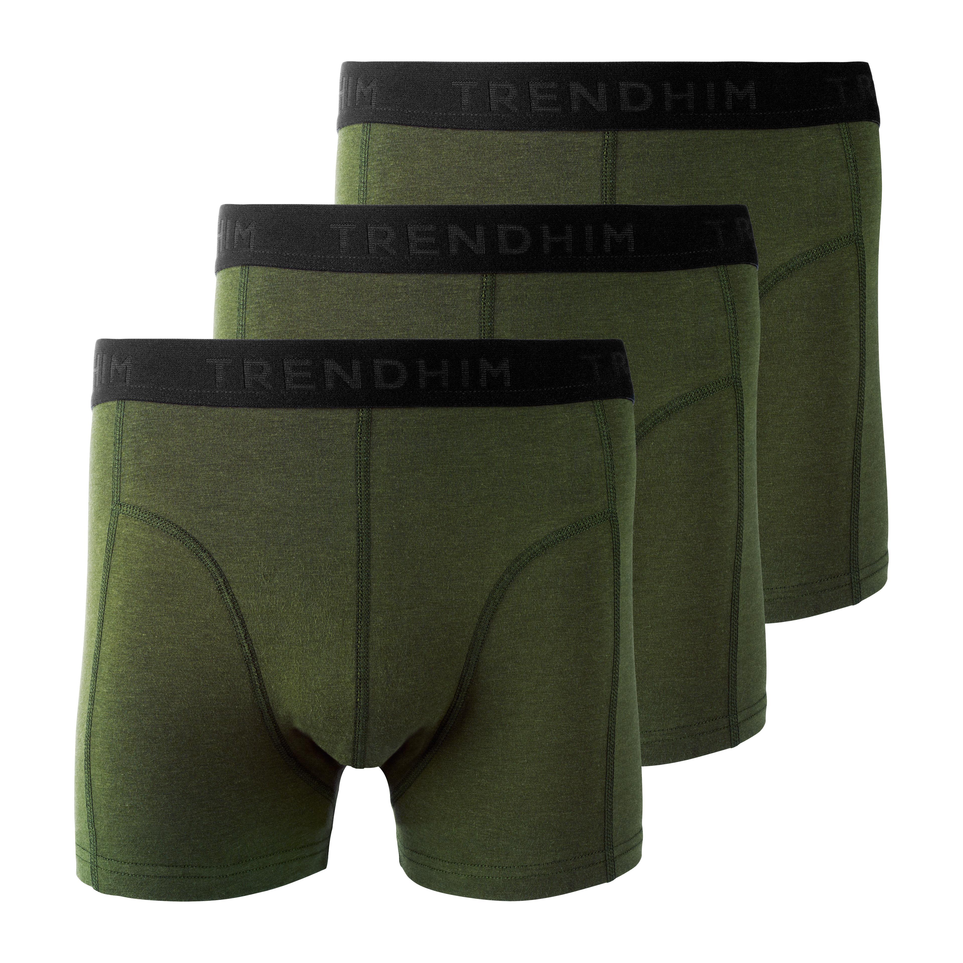 TrueFeel | 3-Pack Olive Green Bamboo Boxer Briefs TrueFeel | 3-Pack Olive Green Bamboo Boxer Briefs