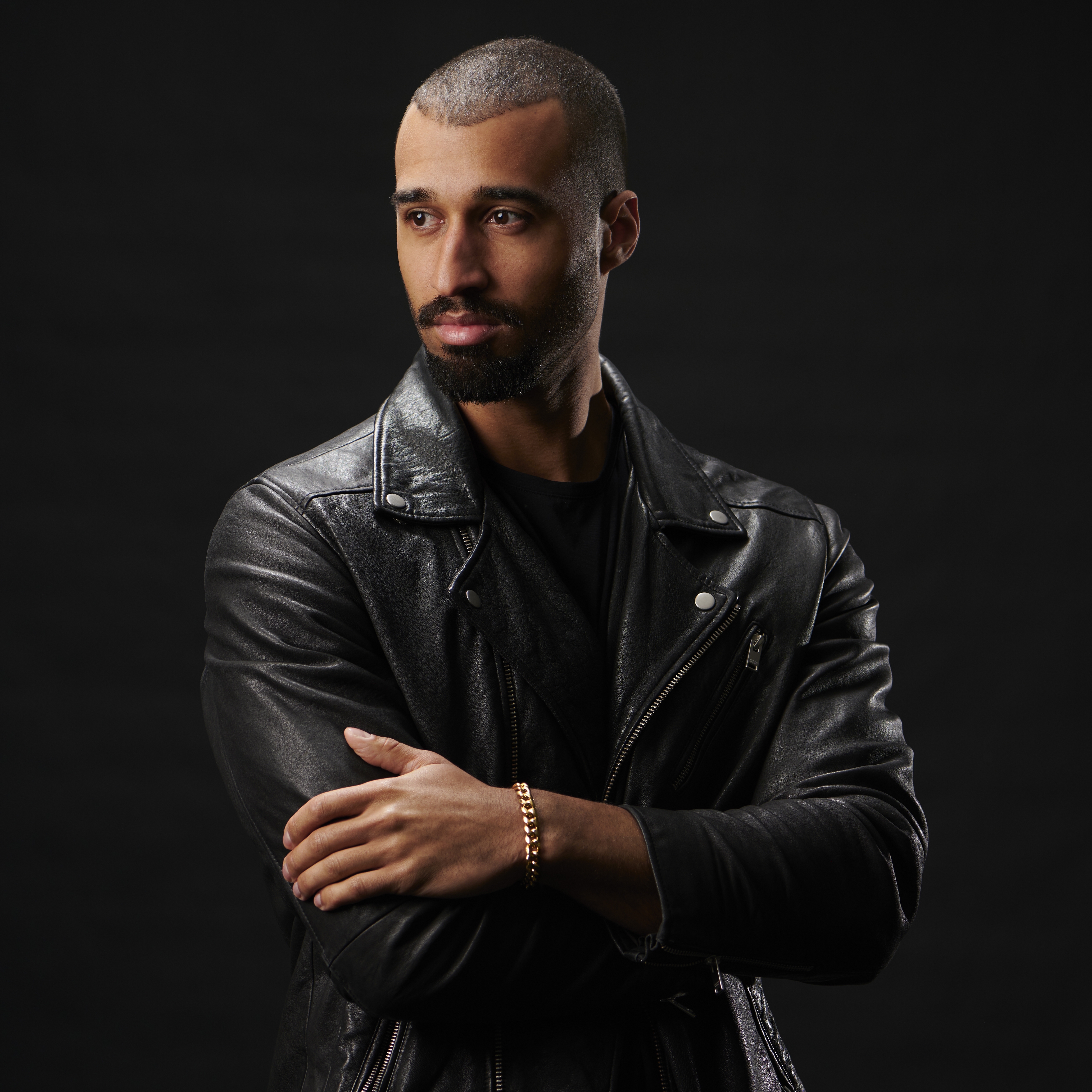 10mm řetízkový náramek ve zlaté barvě - 6