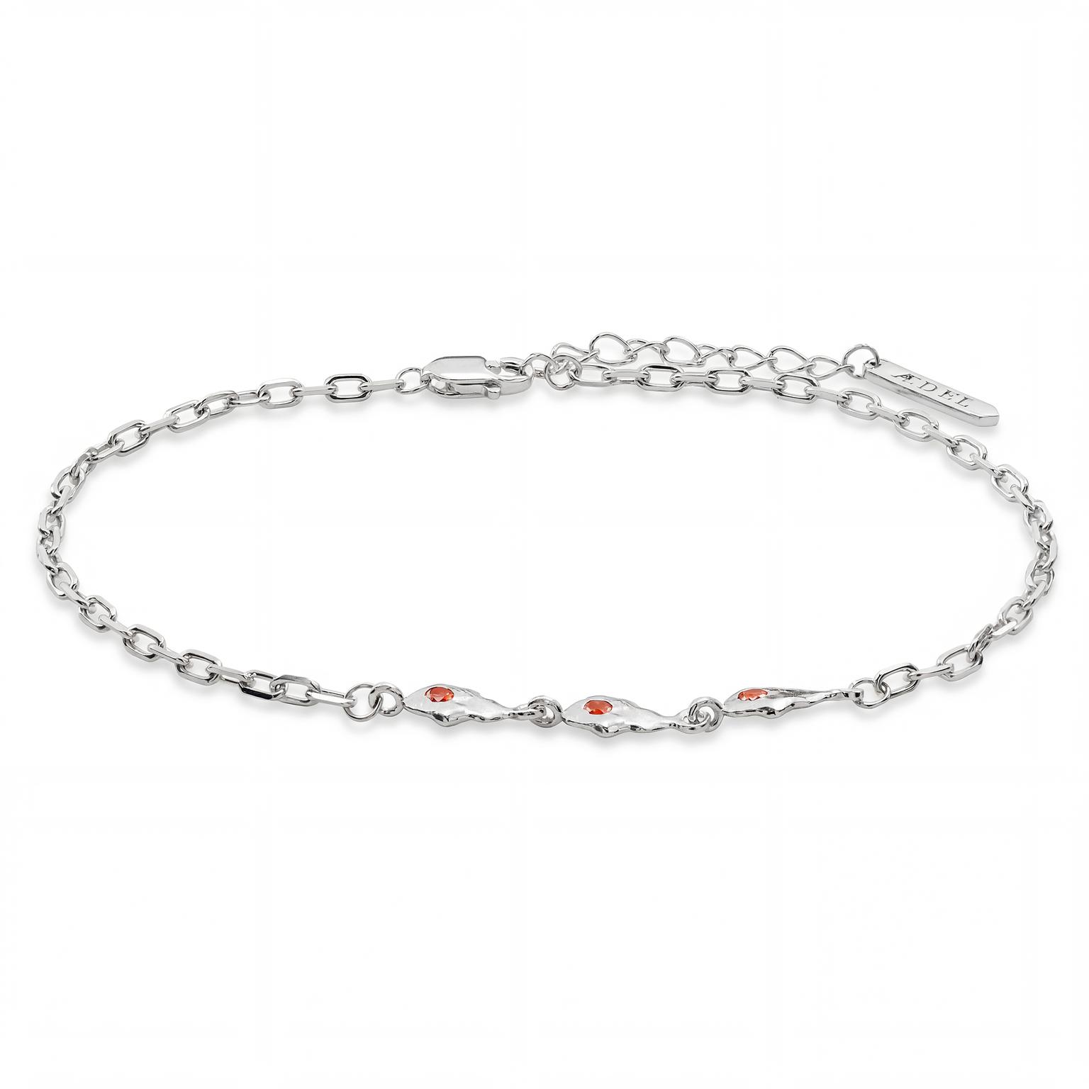Hidden Gem | Blaze ασημένιο βραχιόλι Trinity από ασήμι 925 sterling Hidden Gem | Blaze ασημένιο βραχιόλι Trinity από ασήμι 925 sterling