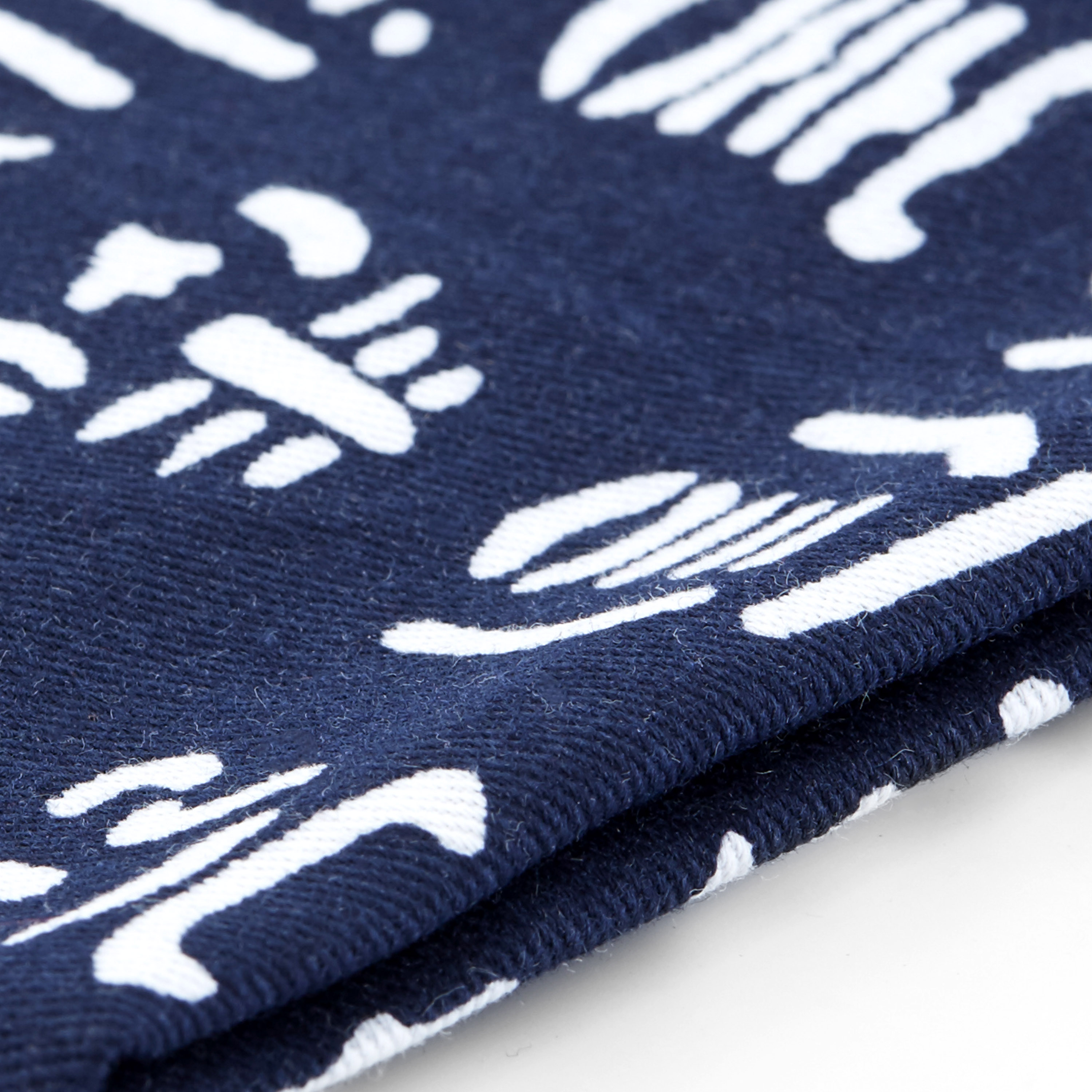 Pochet met Gebleekt Motief - 2