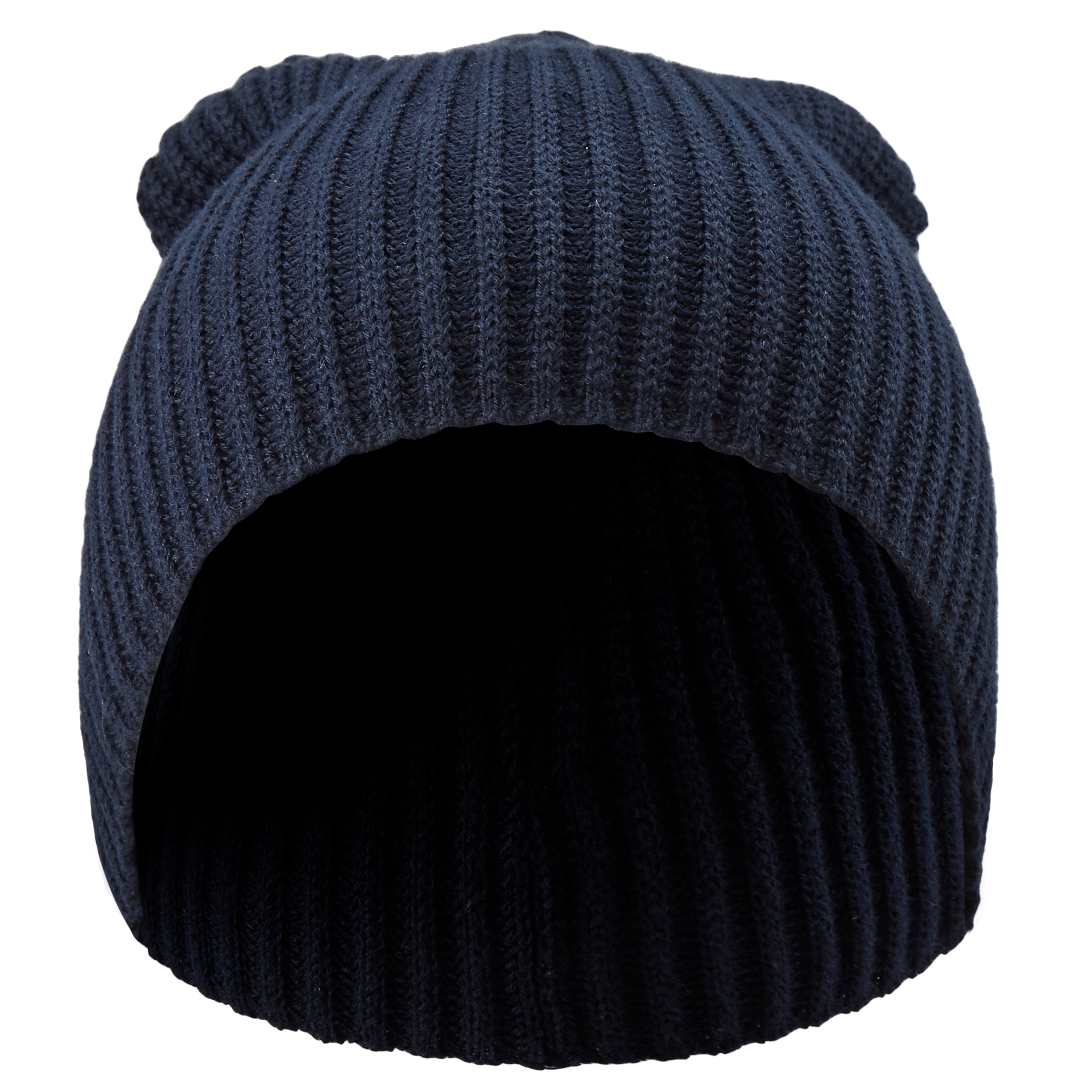 Navy Kristian Kite Lightweight Organic Cotton Beanie - 2
