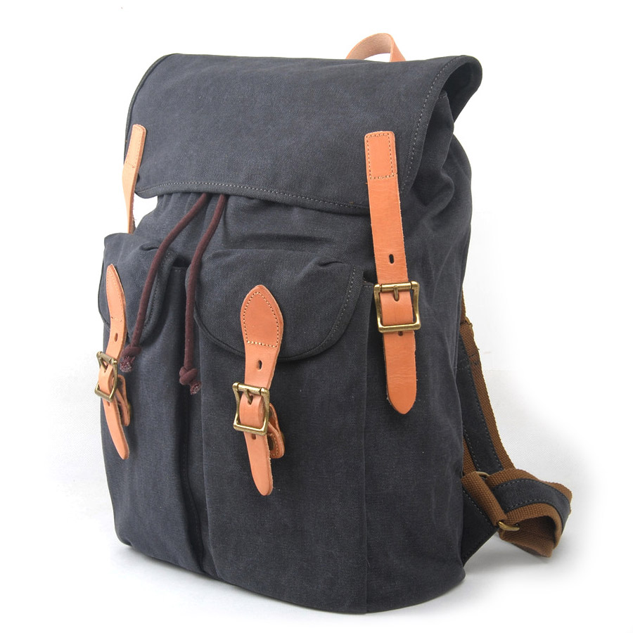 Graublauer Dakota Rucksack  - 1