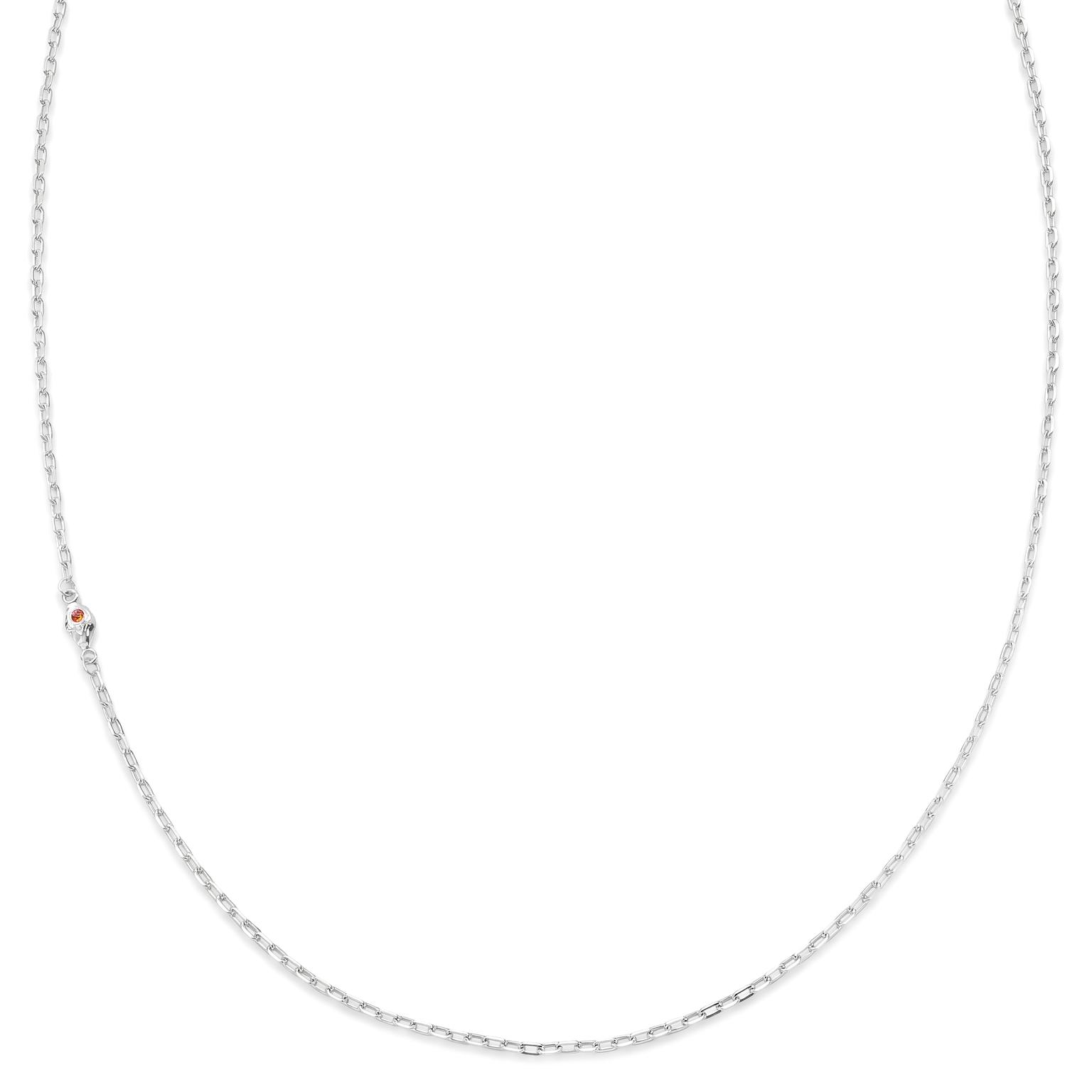 Hidden Gem | Blaze 925 sterling sidabro grandinėlė su lašo formos detale Hidden Gem | Blaze 925 sterling sidabro grandinėlė su lašo formos detale