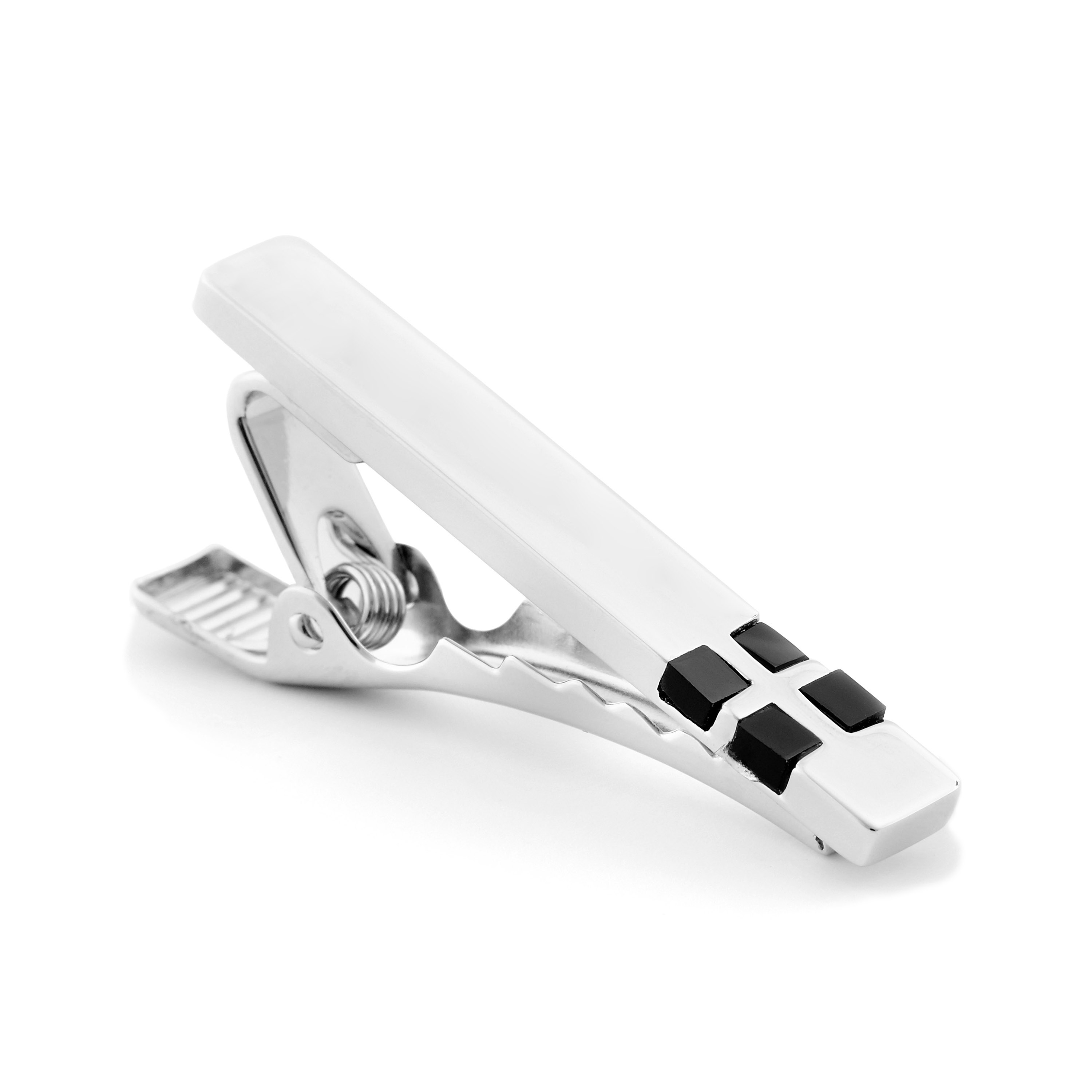 Lyhyt hopeinen solmioneula kivillä - 2