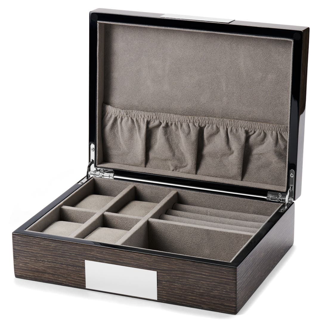 Grey Wooden Watch & Jewelry Box | In stock! | Trendhim