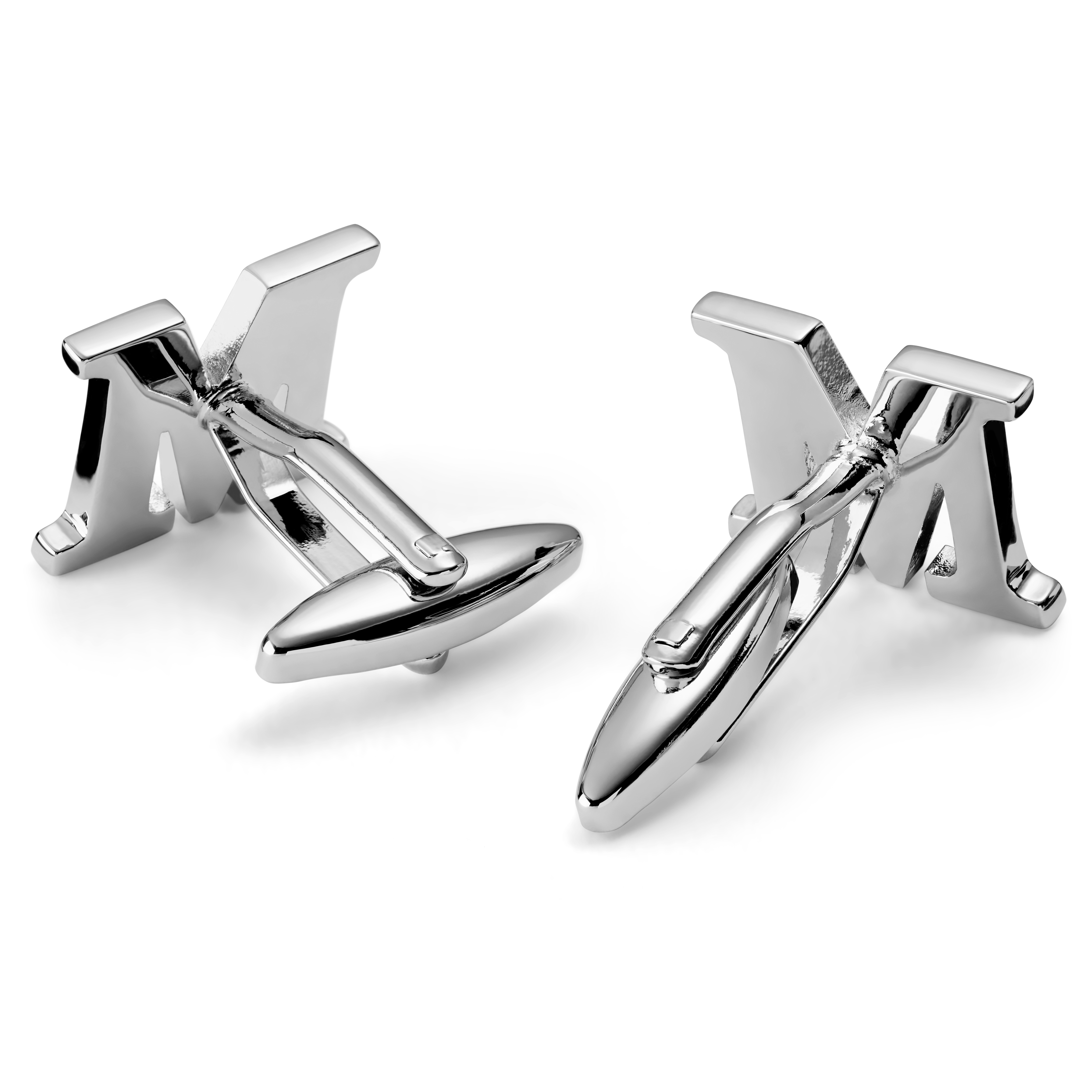 Manschettenknöpfe Initialen Buchstabe M - 2