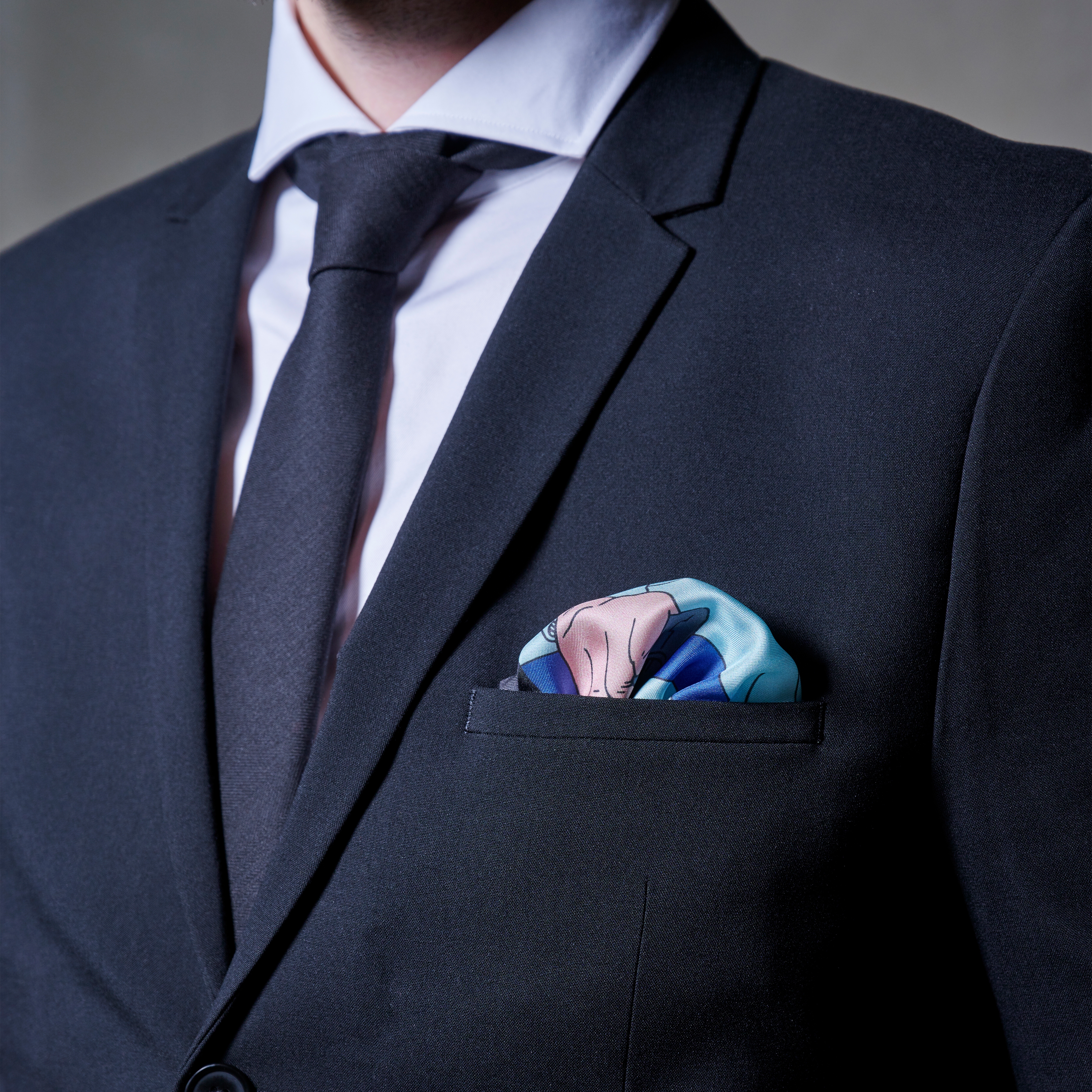 New Age Einstecktuch Let’s Talk  - 5