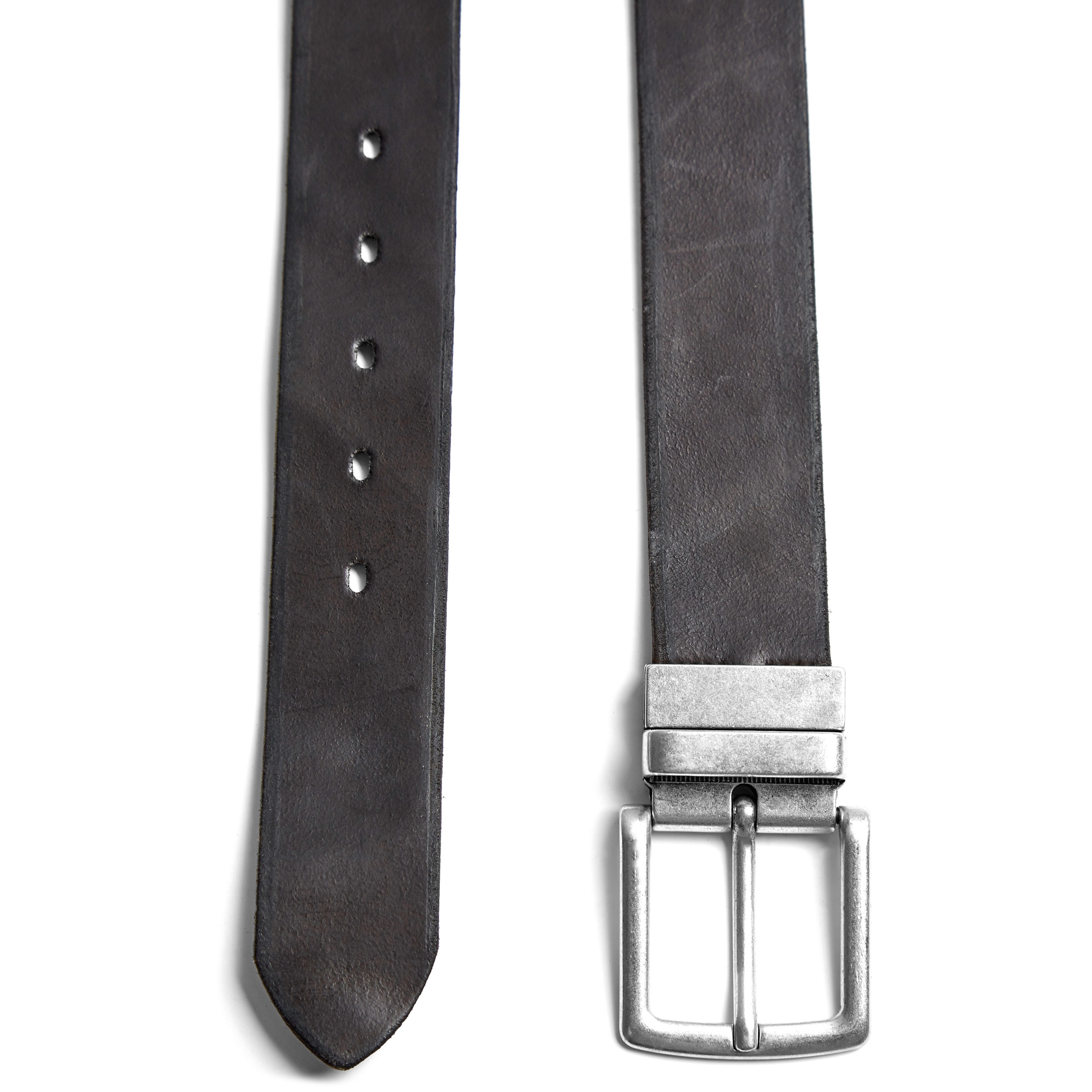 Dual Colour Leather Belt - 110cm - 2