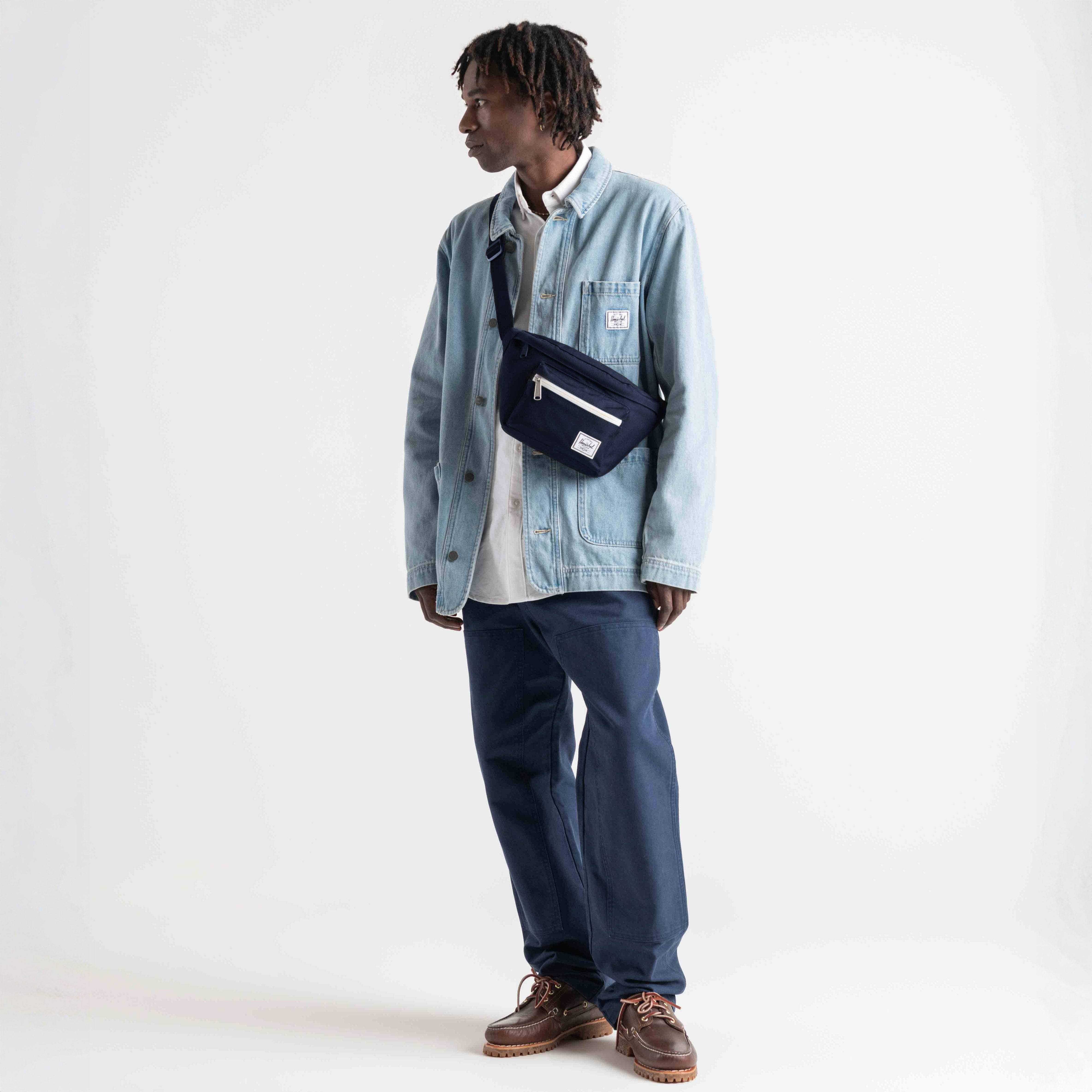 Herschel™ | Pop Quiz τσαντάκι μέσης μπλε μαρέν - 3