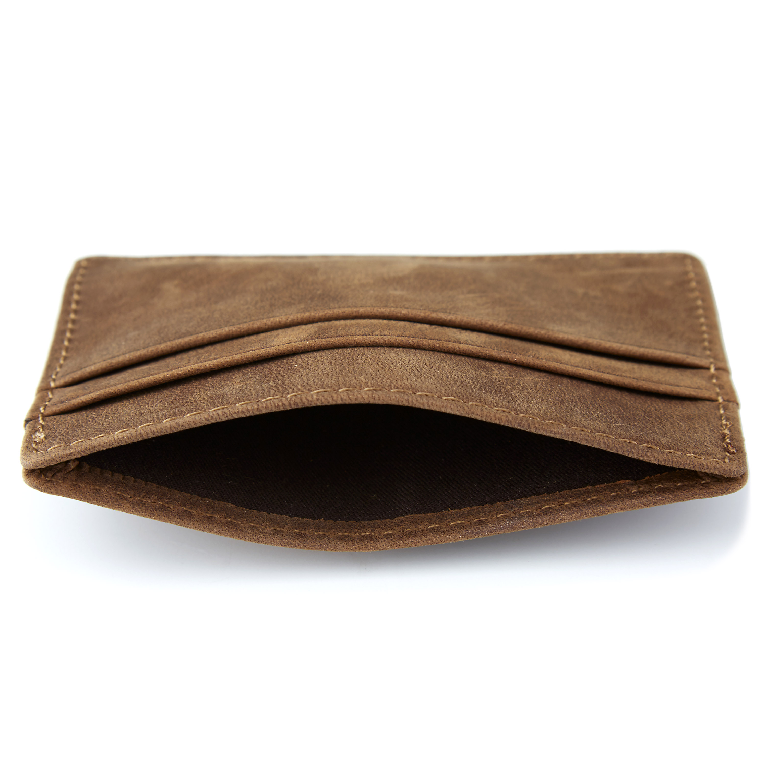 Sandiges Leder Kartenetui - 2