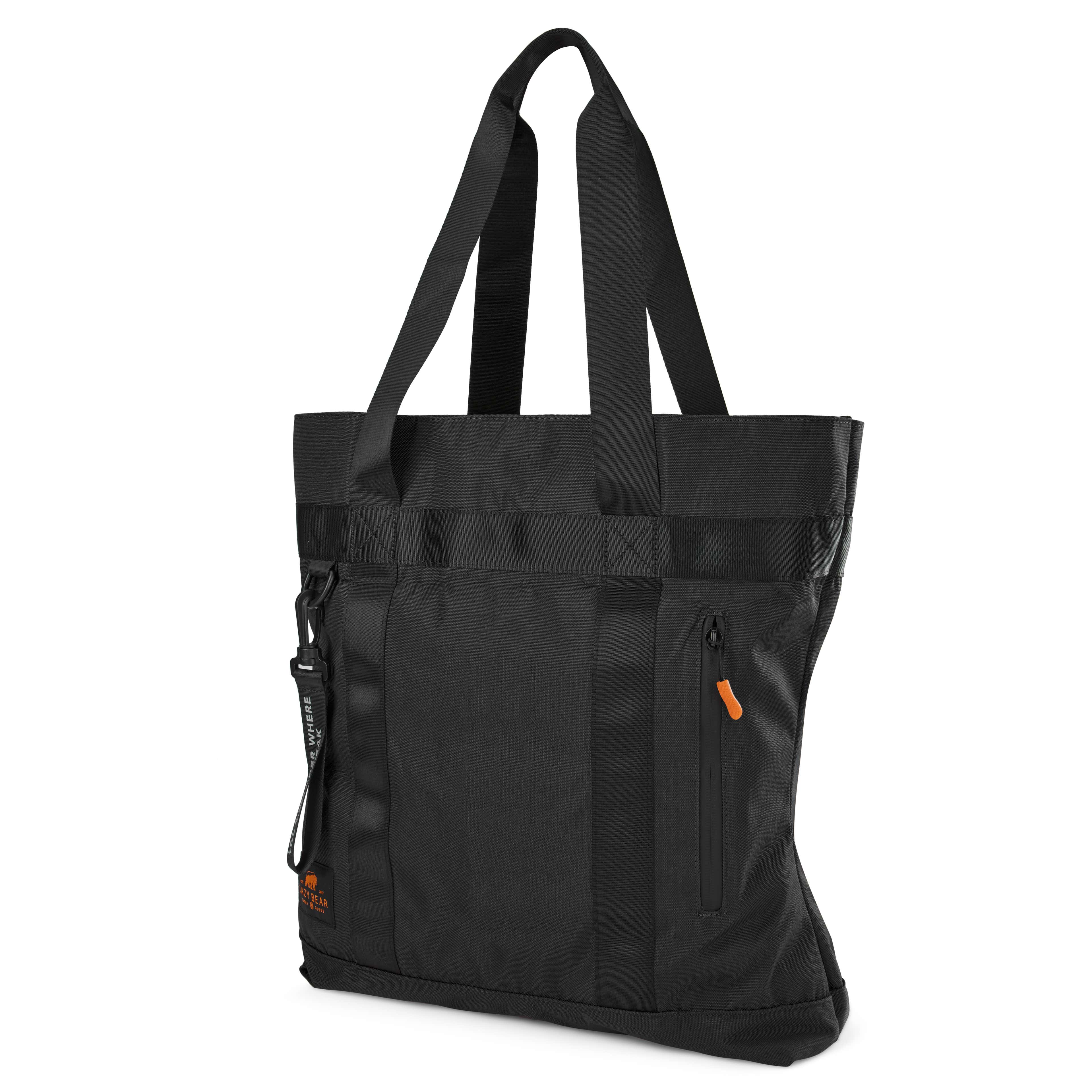Lamair Black Foldable Tote Bag 