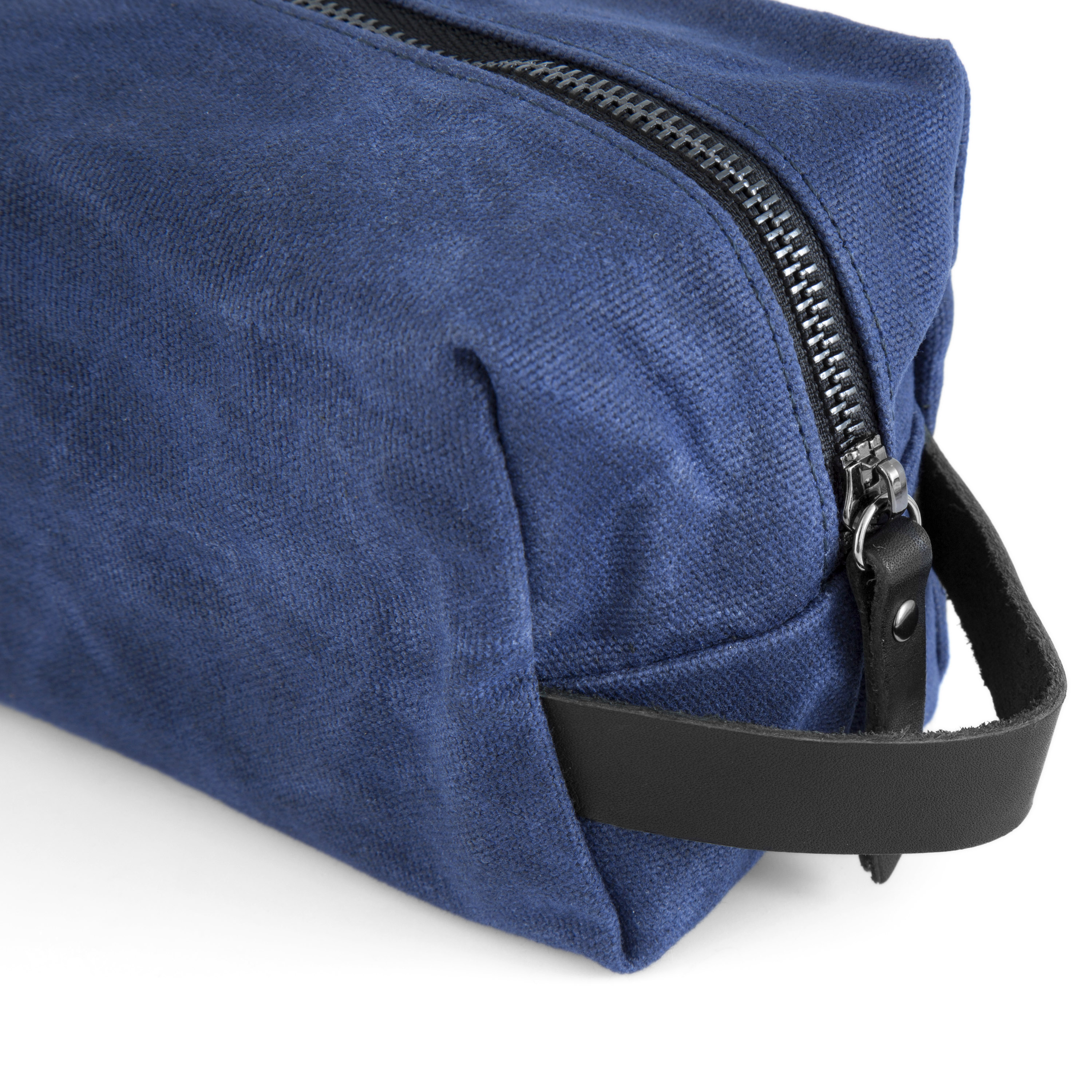 Beauty case Finch in tela cerata blu navy  - 2