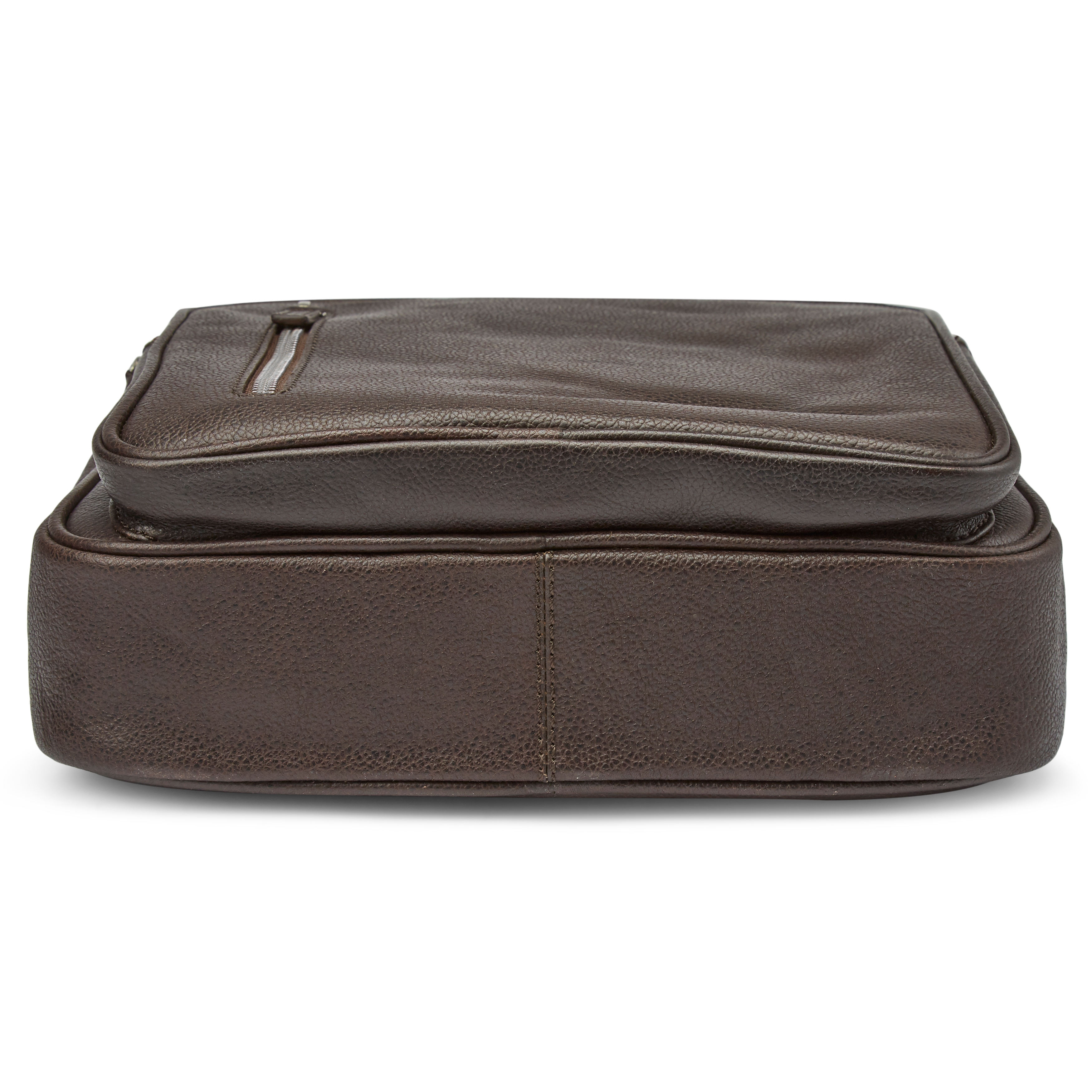 Lev Mørkebrun Skinnveske - 6