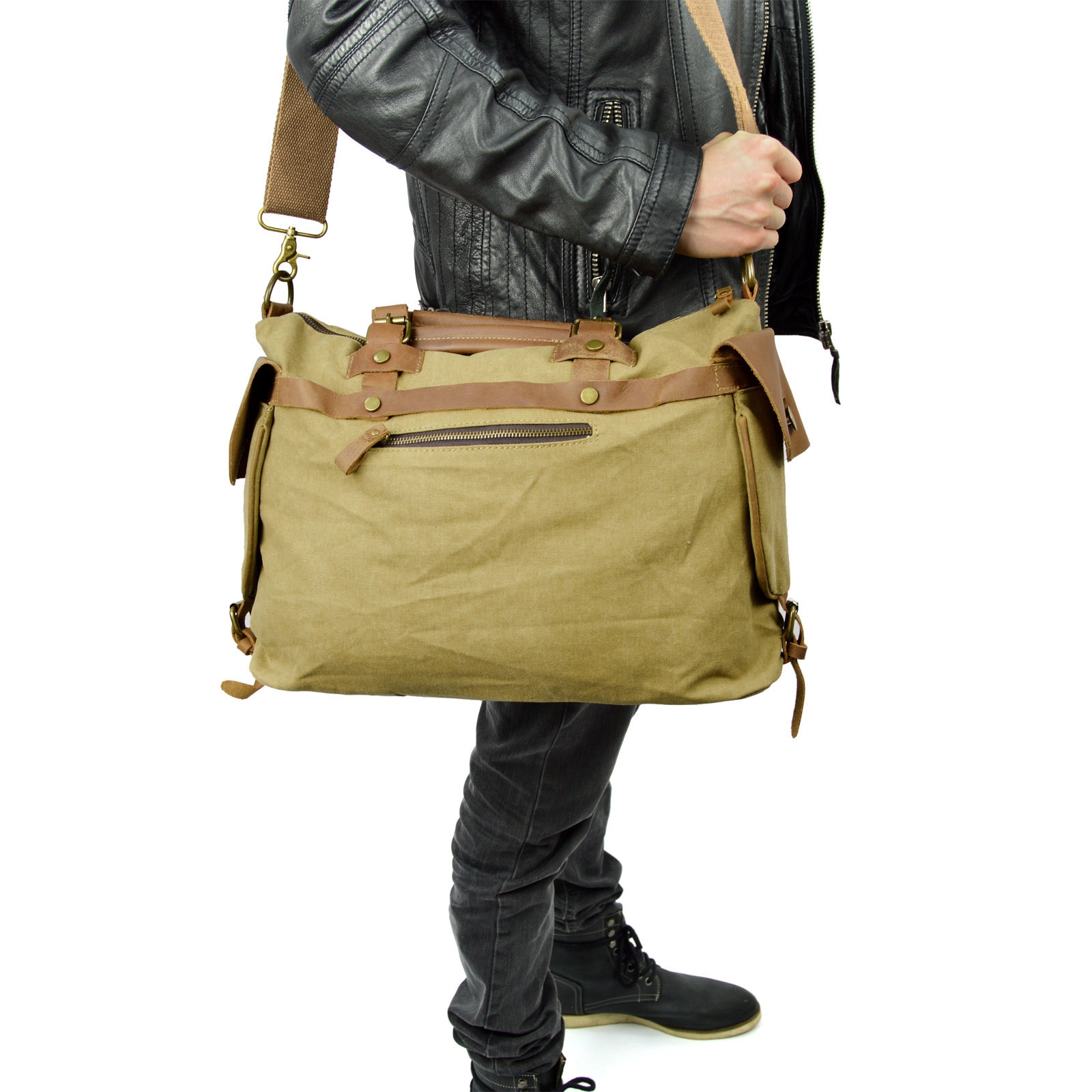 Futtsu Bruine schoudertas - 2