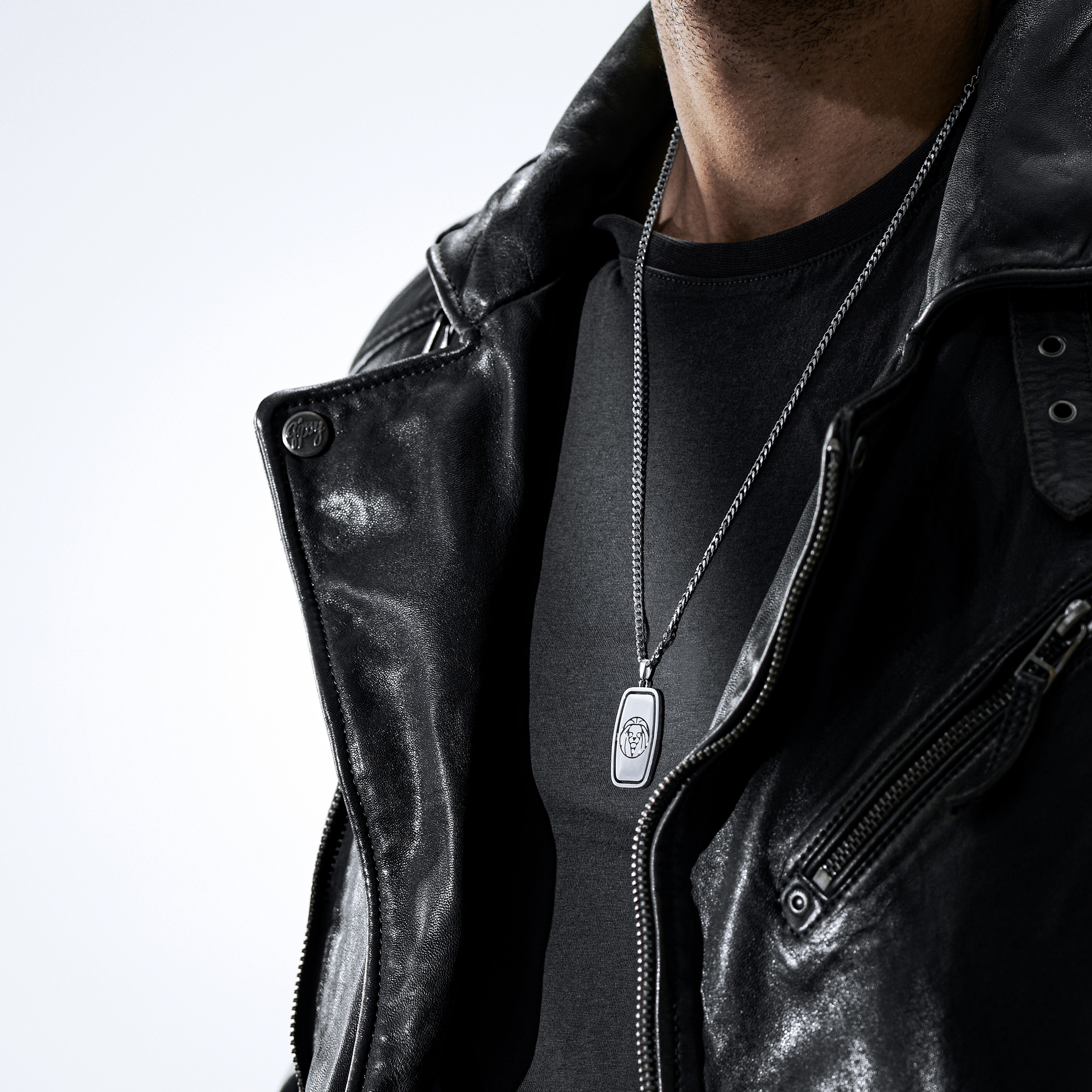 Icarus Gael Steel Dog Tag Necklace - 2