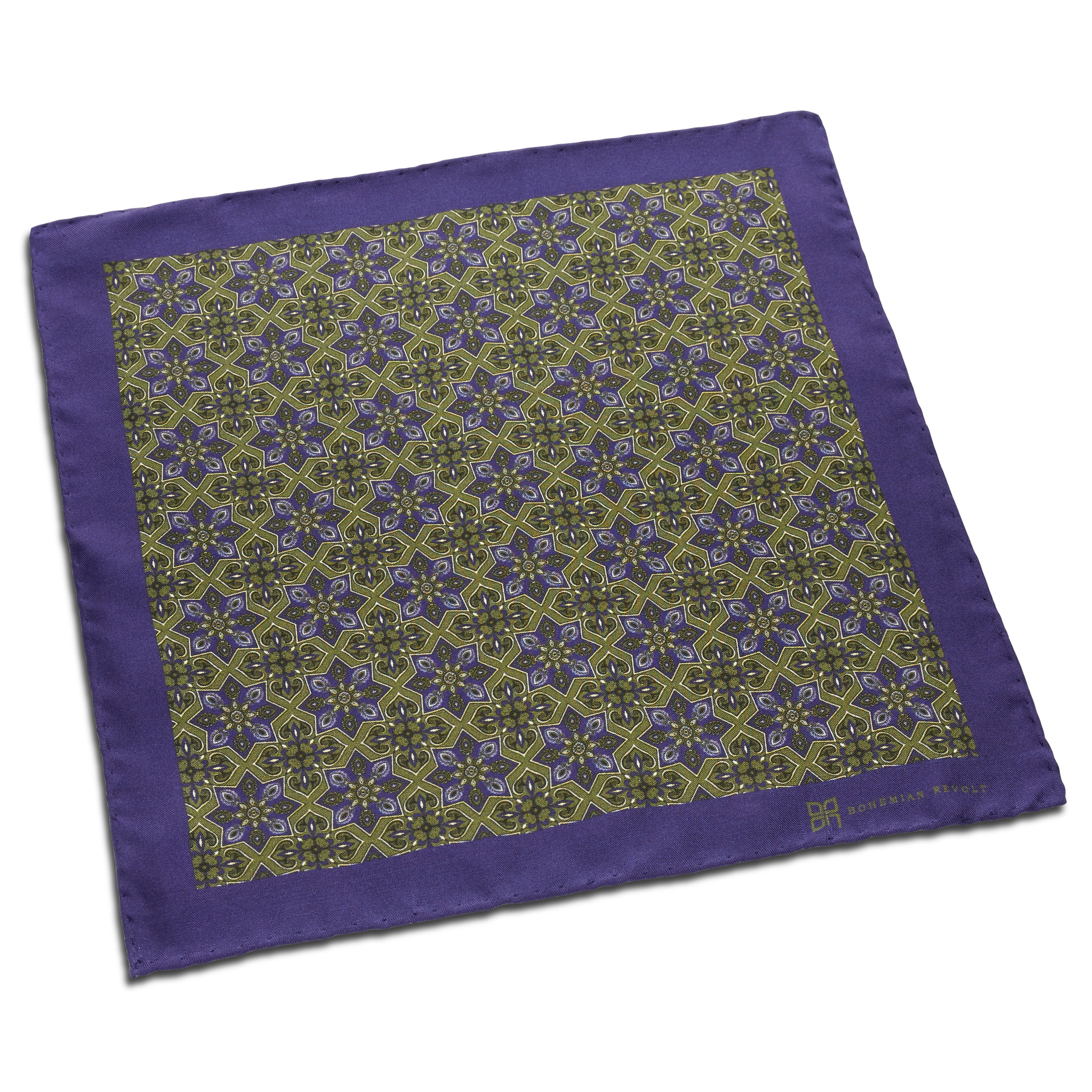Breck Silk Brux Pocket Square - 2