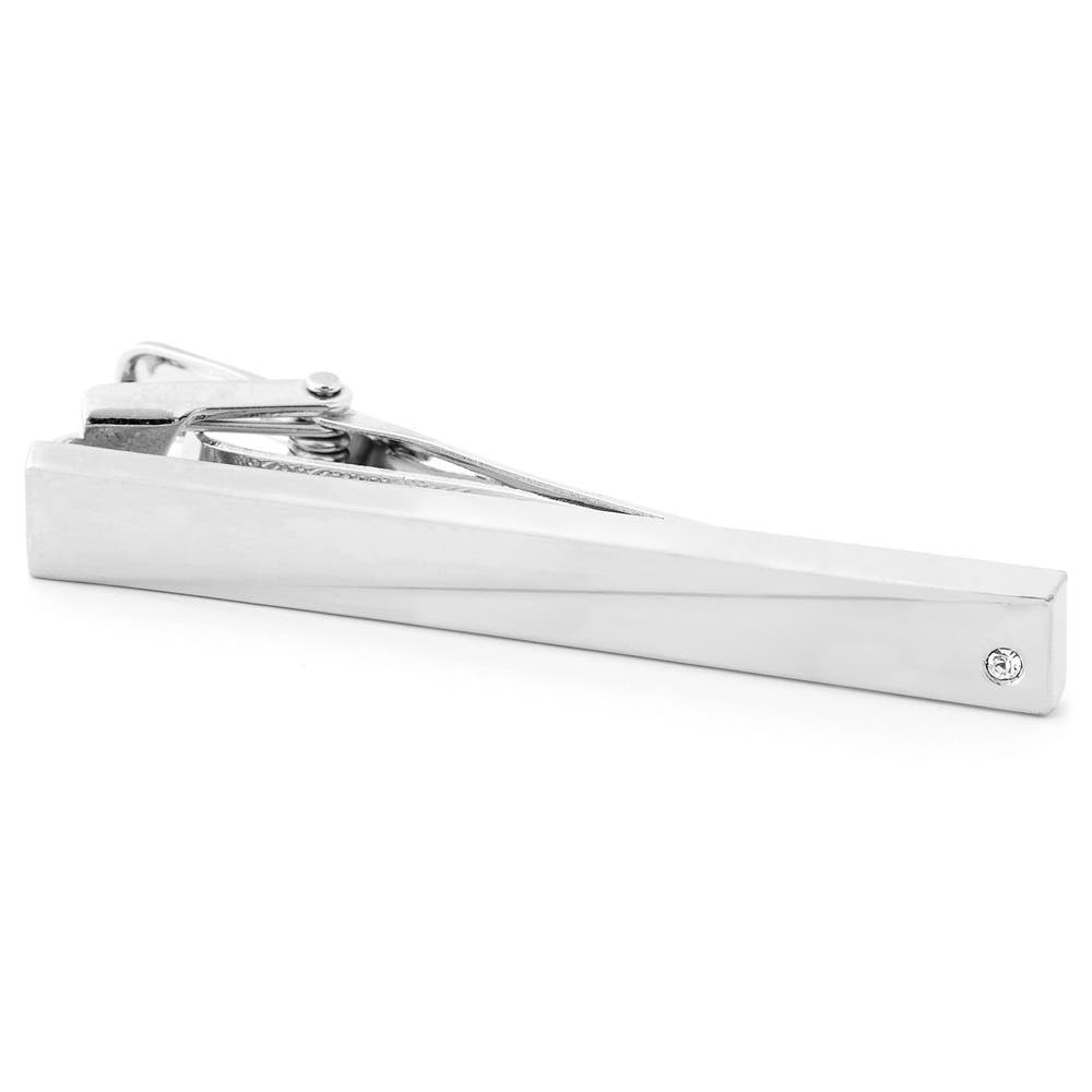 hover: Solitary Stone Tie Clip hover: Solitary Stone Tie Clip
