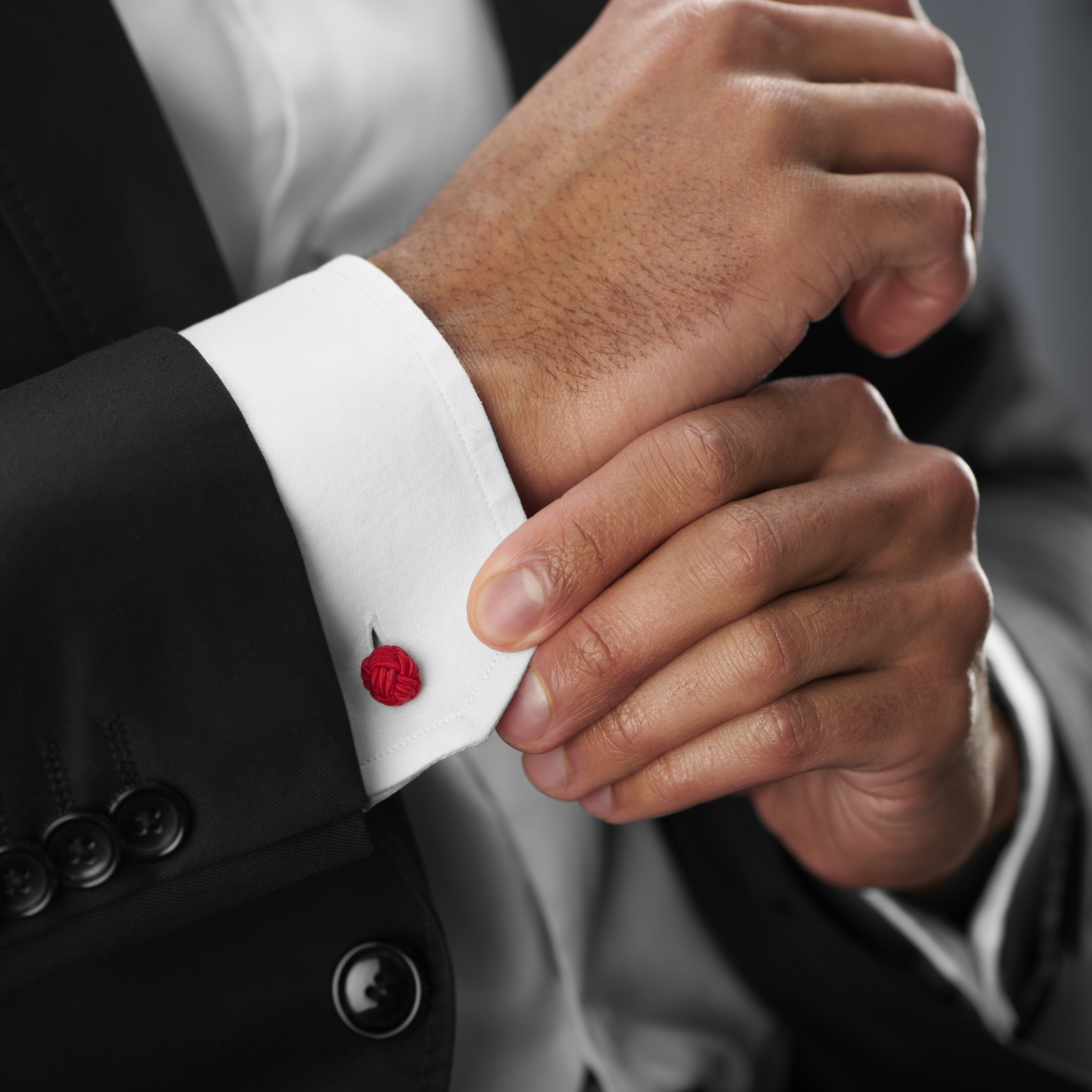 Røde Knude Manchetknapper - 4