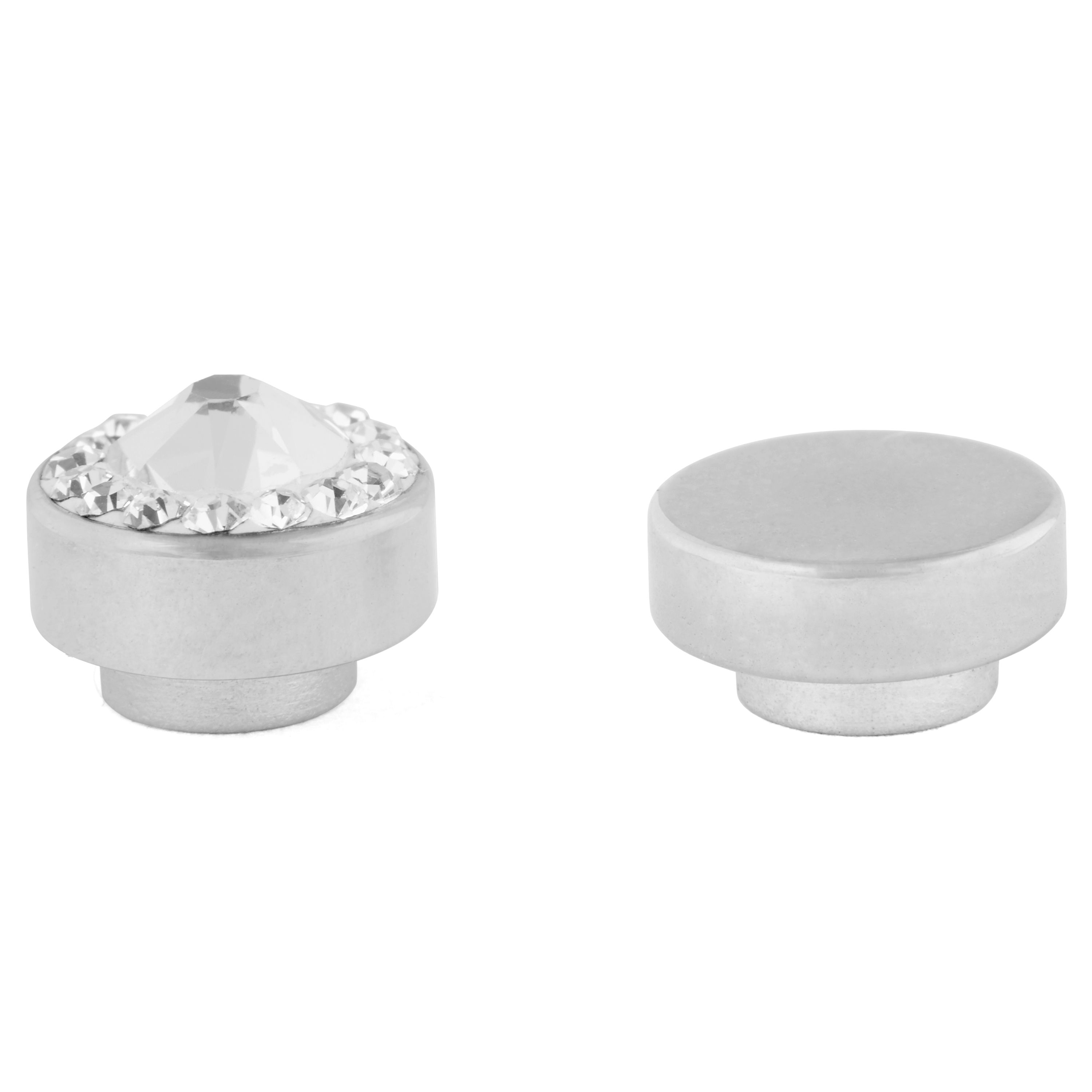6mm Clear Crystal Magnetic Earring - 2