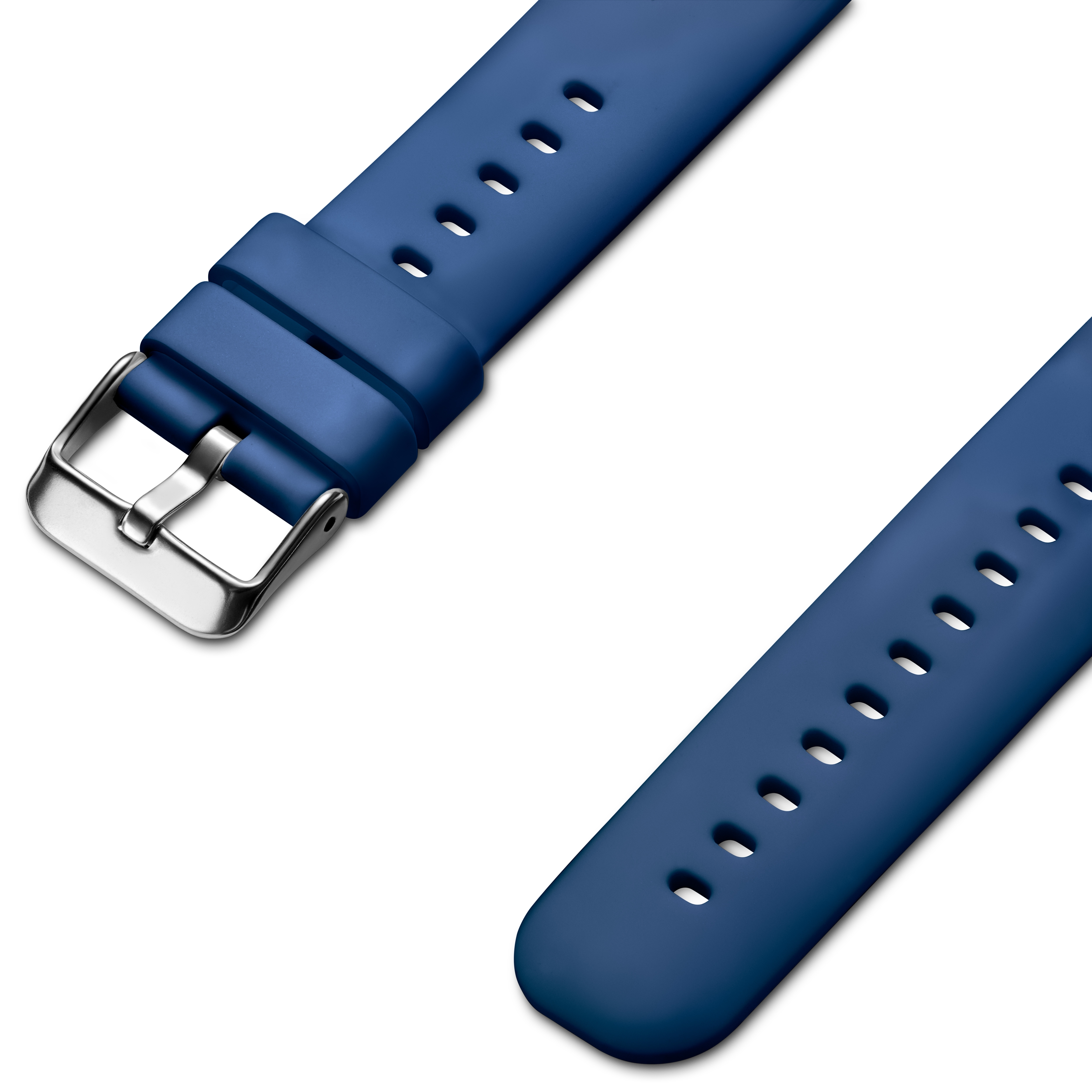 Blaue 22-mm-Silikon-Schnellverschluss-Armbänder - 2