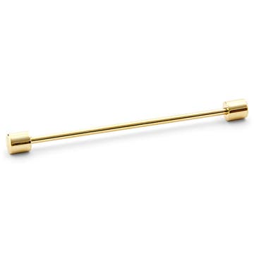 Simple Gold-Tone Collar Bar