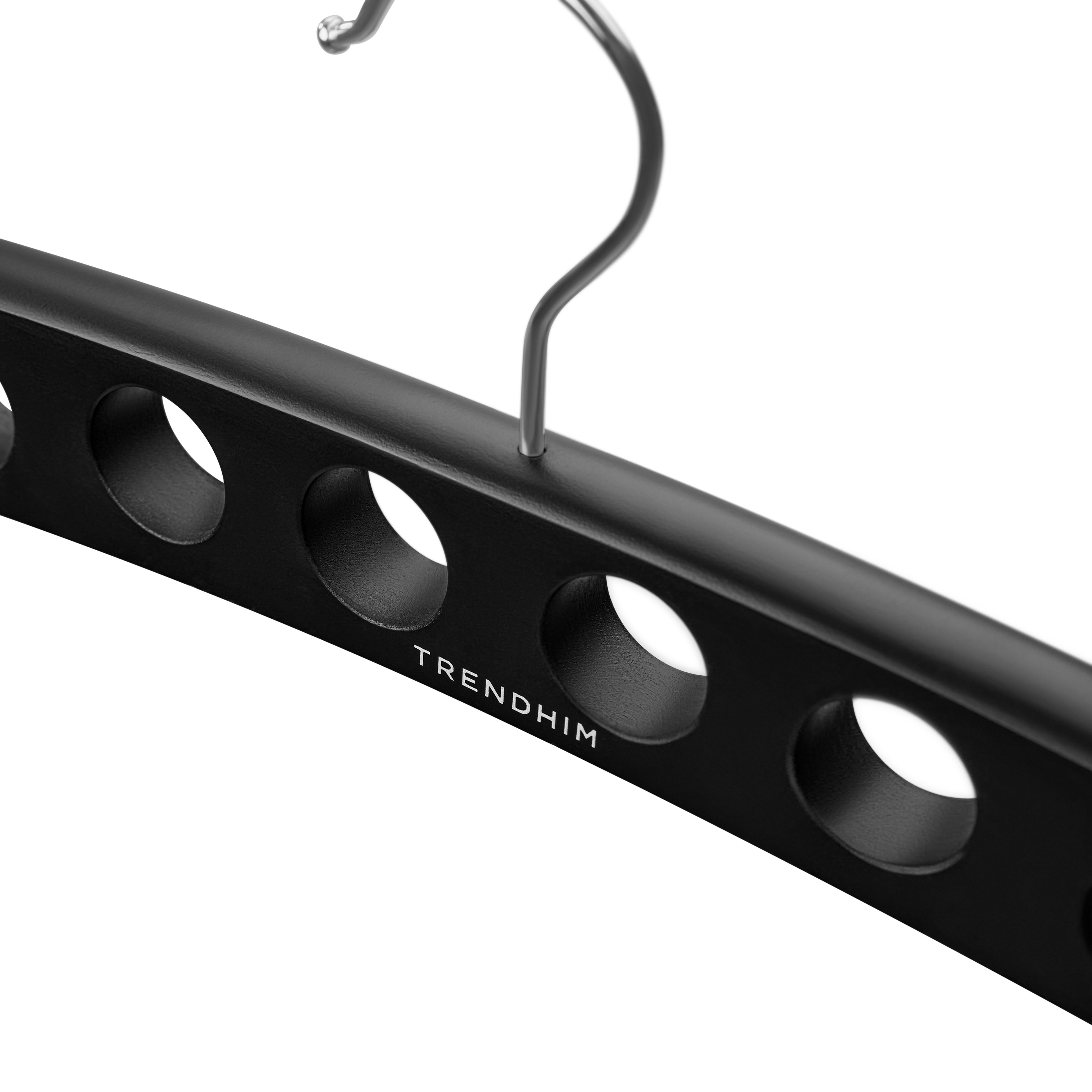 Wieszak na poszetki| Drewno | Czarny - 3