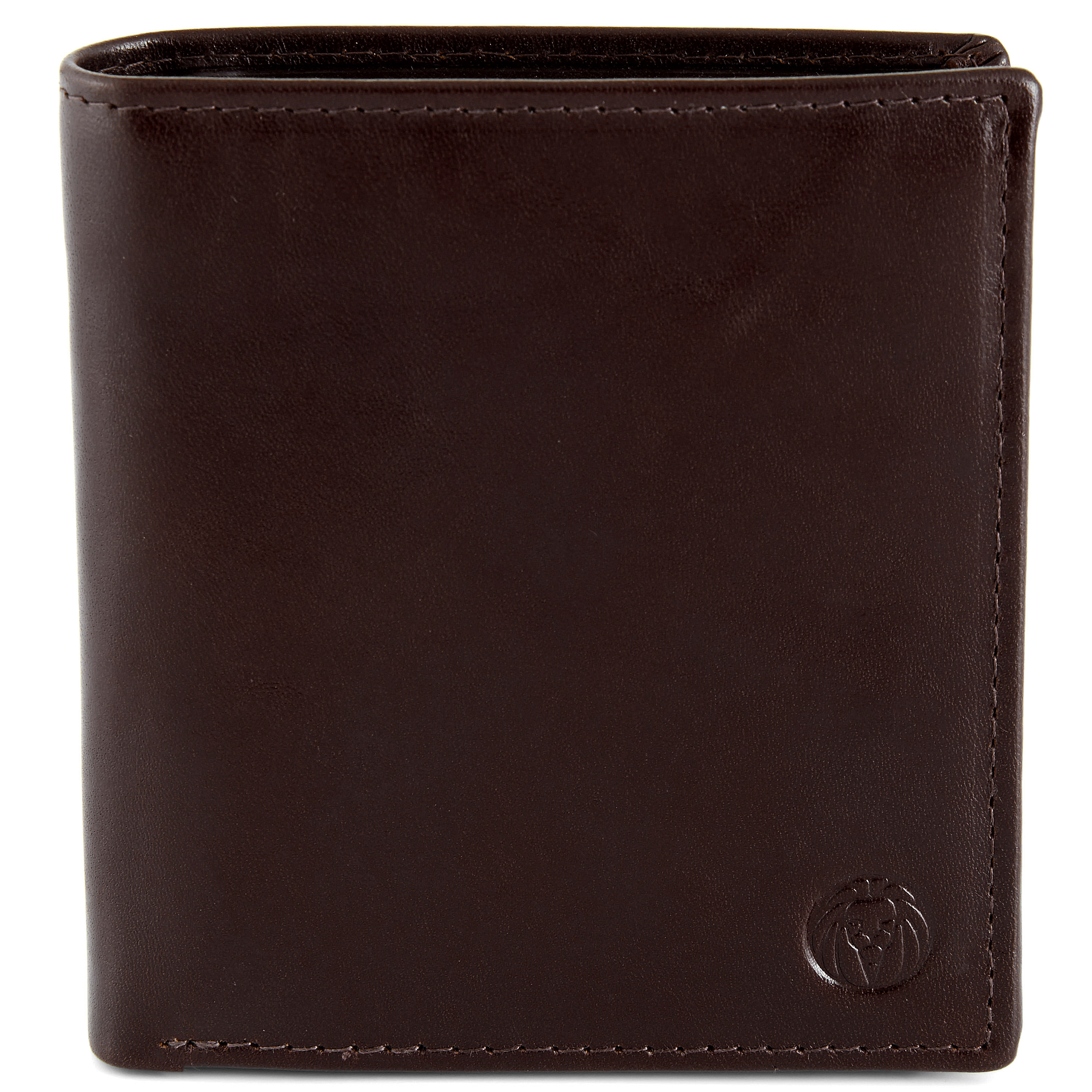 Landscape Dark Brown Jasper Leather Wallet - 3