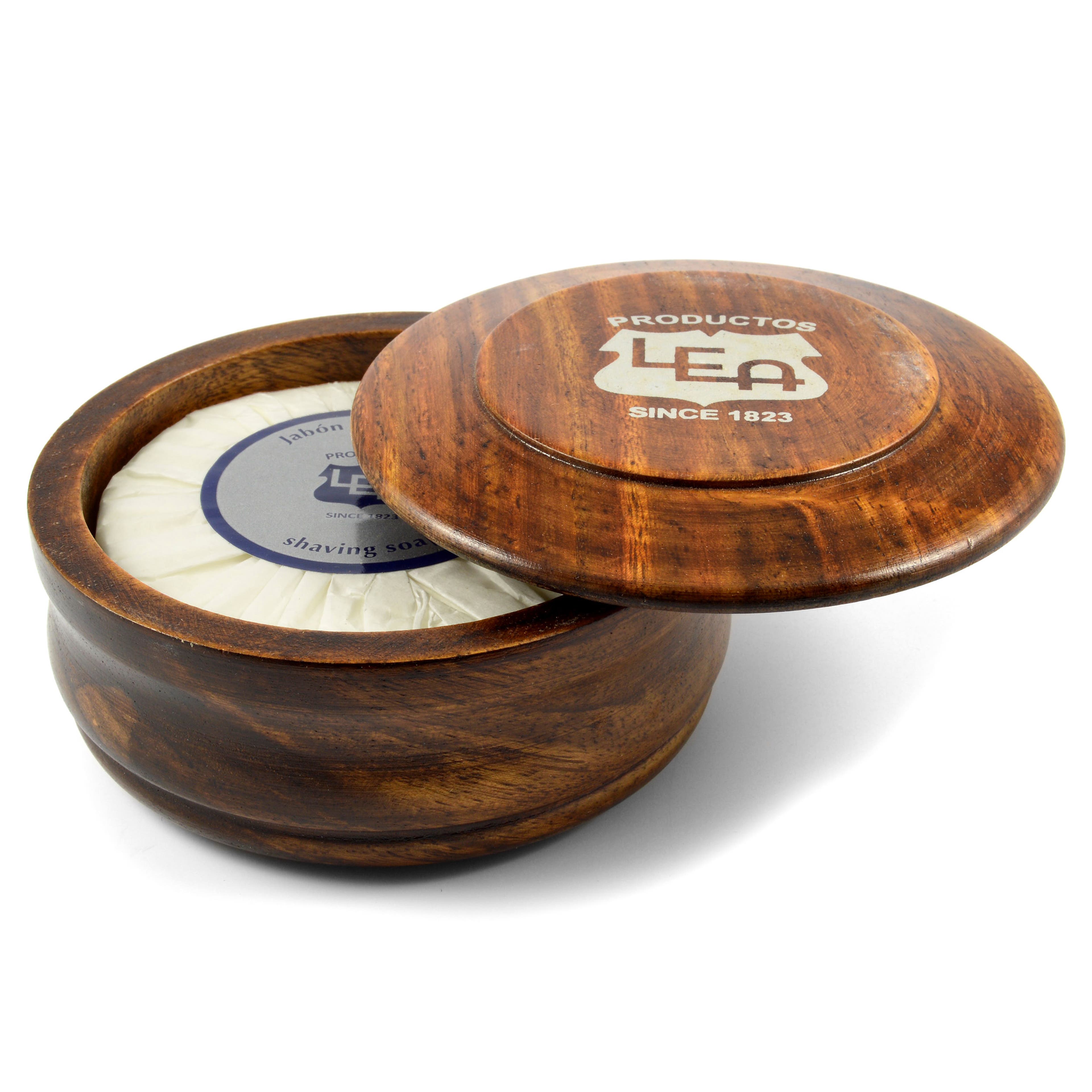 Sensitive Shaving Soap in Wooden Bowl