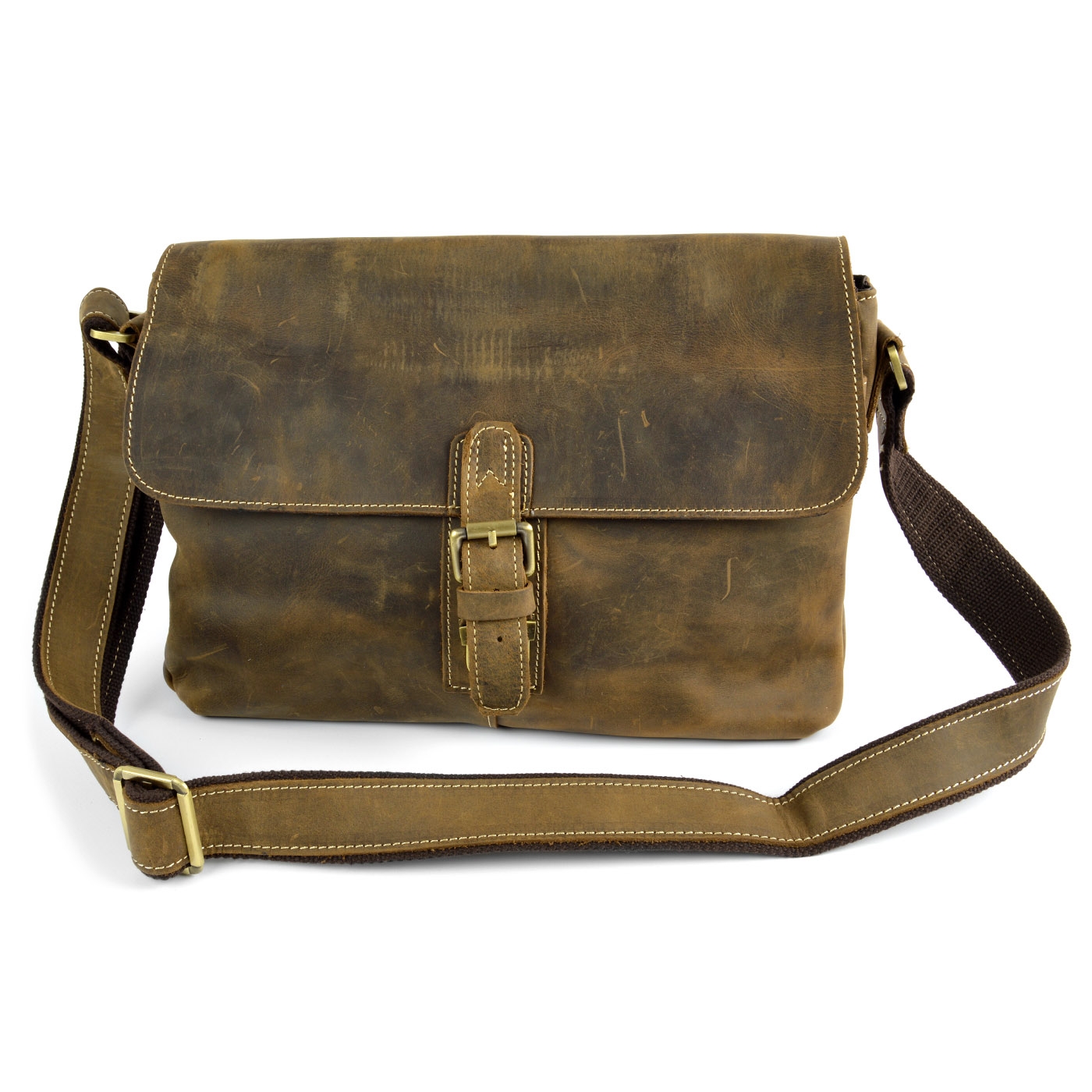 Variat Skulder Lædertaske - 1