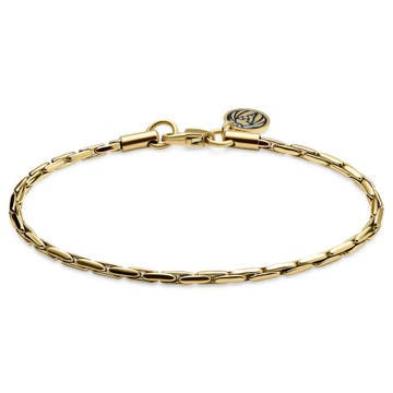 Essentials | 1/8" (3 mm) Gold-Tone Rectangular Box Chain Bracelet Essentials | 1/8" (3 mm) Gold-Tone Rectangular Box Chain Bracelet