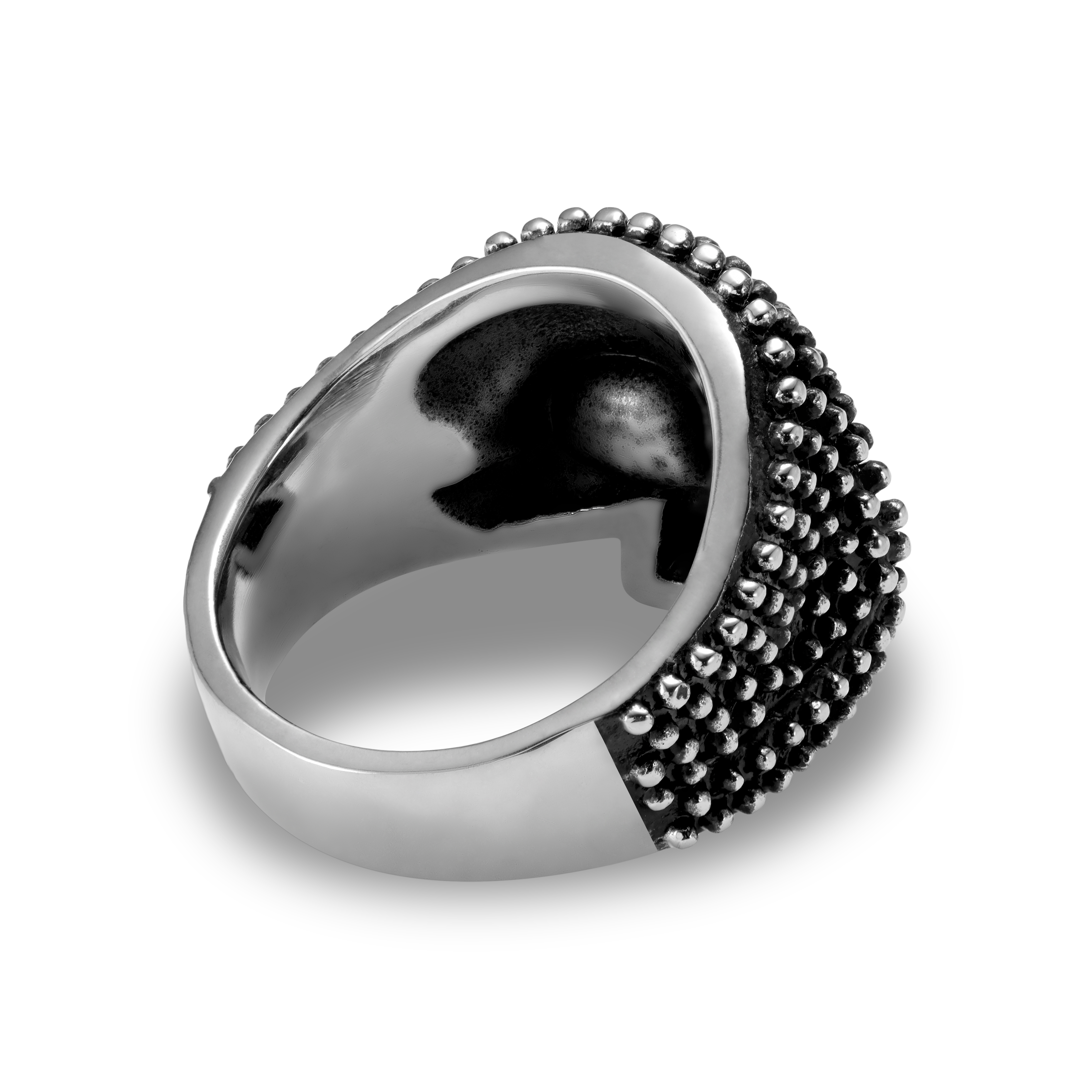 Half Skull Punk Ring  - 2