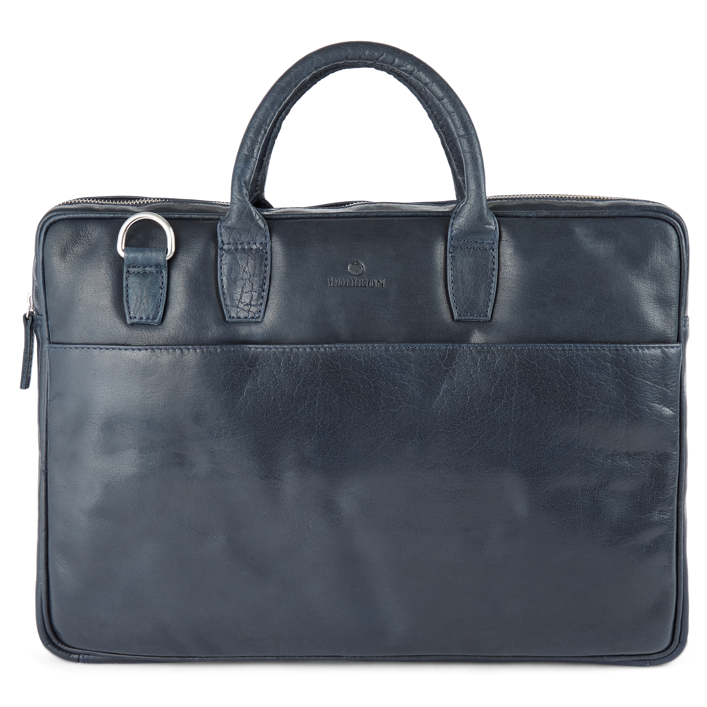 Montreal Executive Slank 15" Marineblå Skinnveske - 2