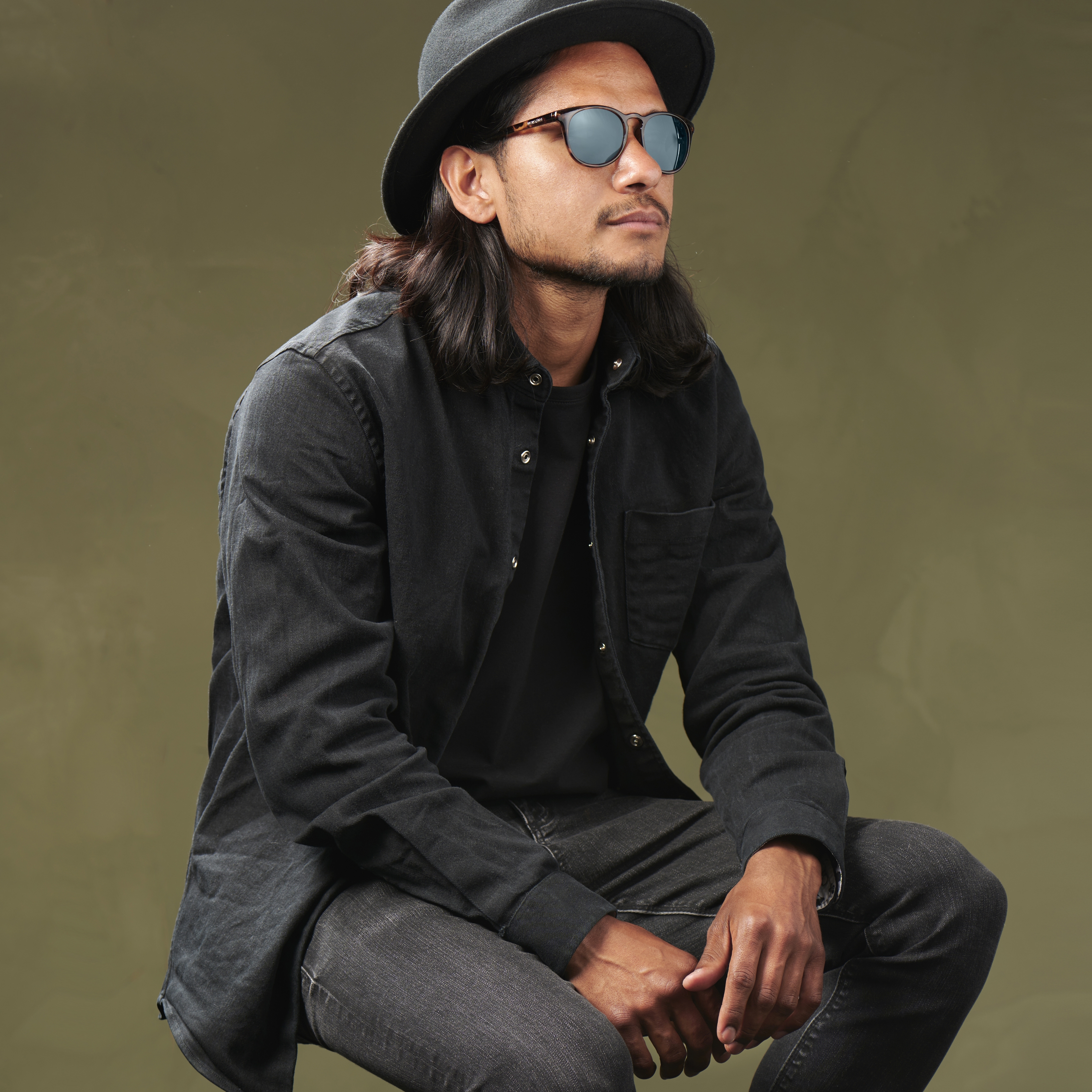 Premium Sköldpaddsmönstrade TR90 Solglasögon - 5