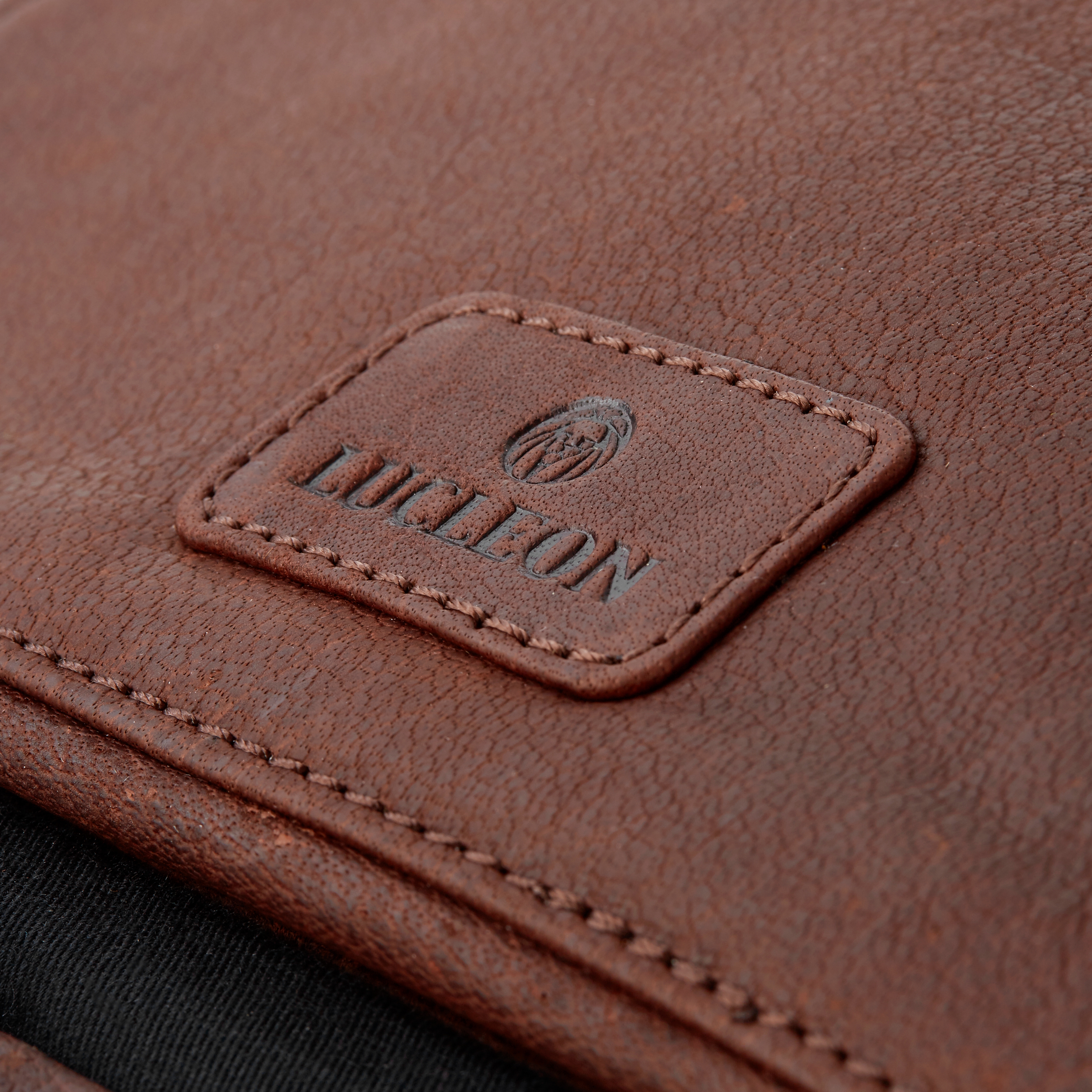 Oxford Brown Hanging Toiletry Kit Leather Bag - 6