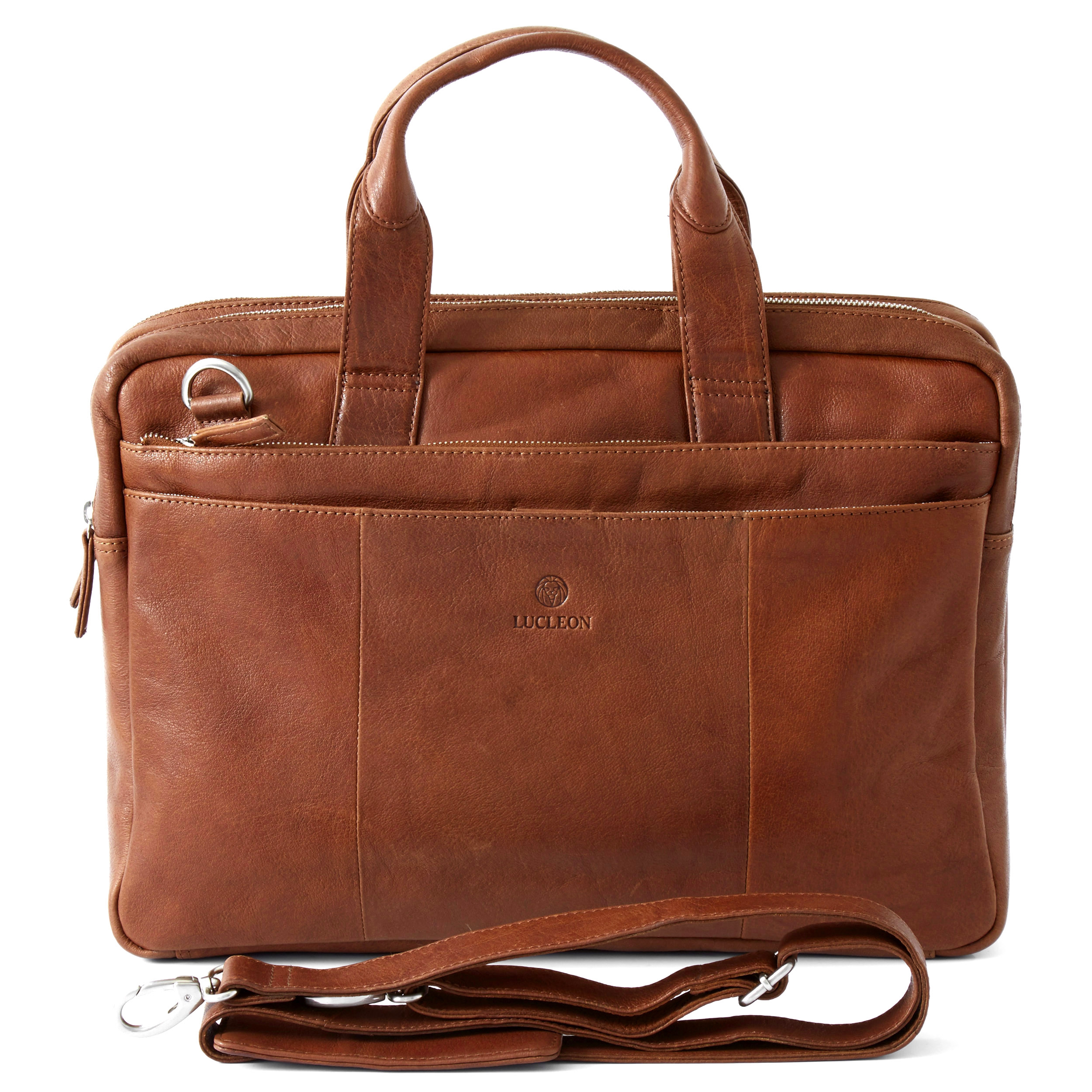 Hellbraune California Laptoptasche - 2