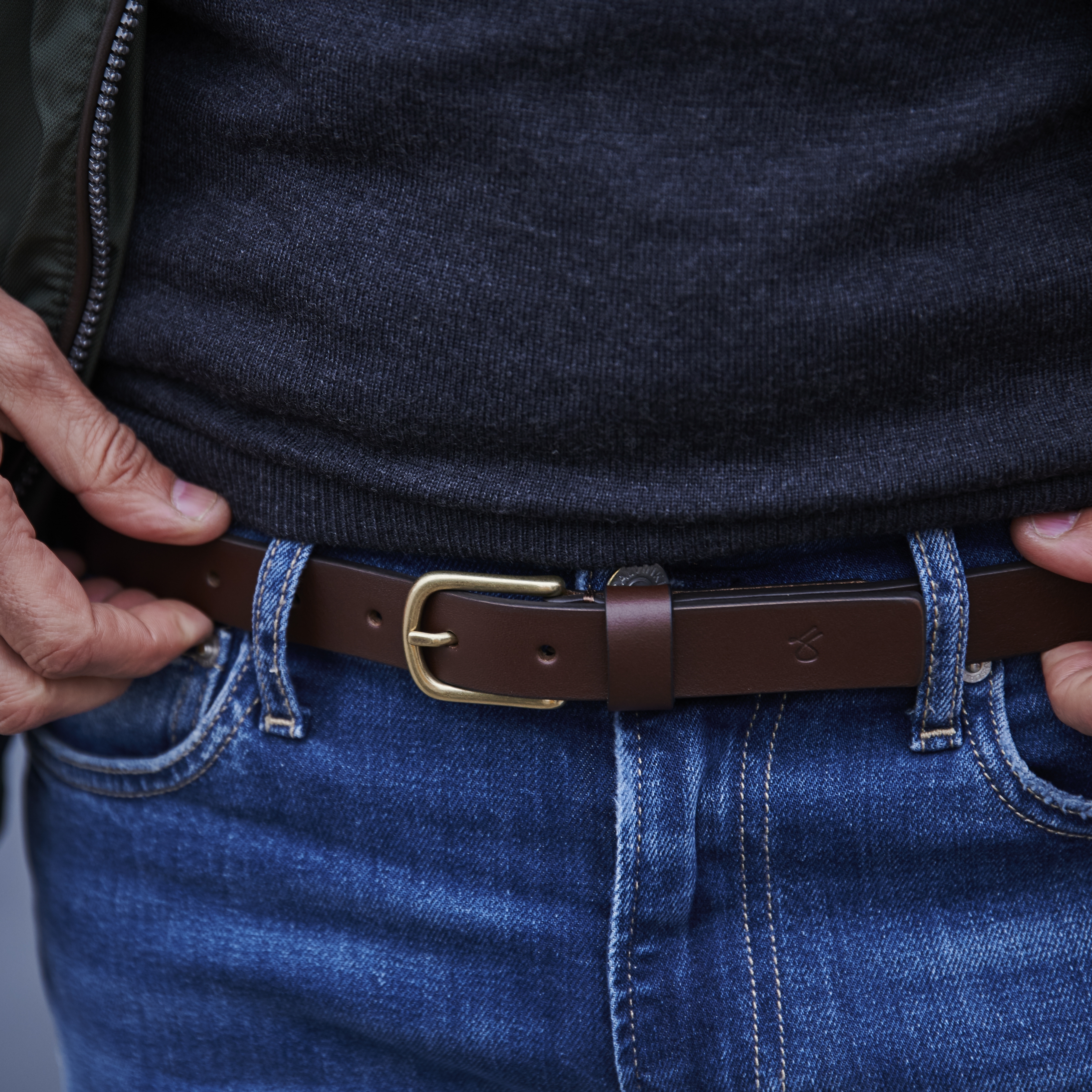 Frank Castagna Italian Leather Belt - 5