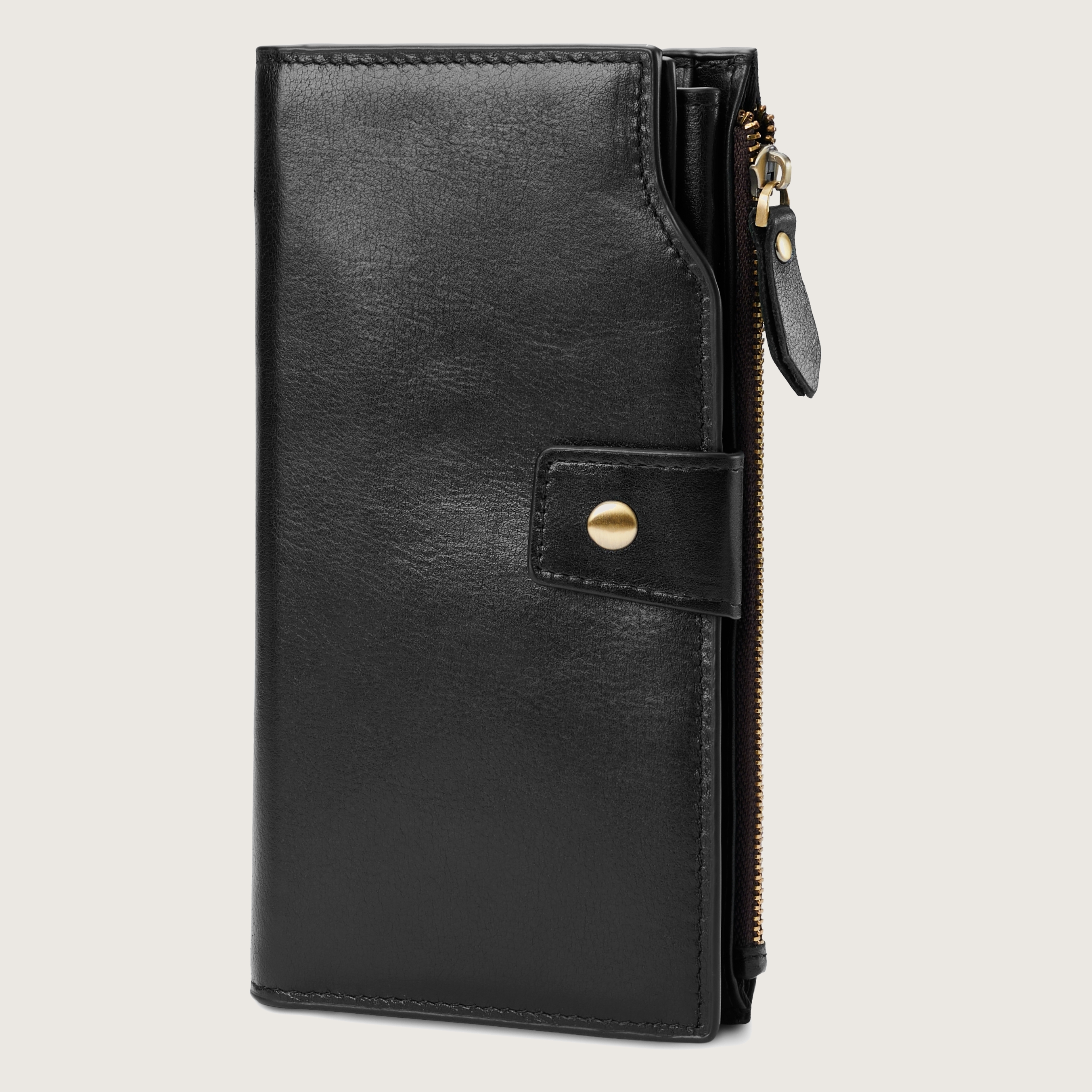 Black RFID Leather Wallet | In stock! | Lucleon