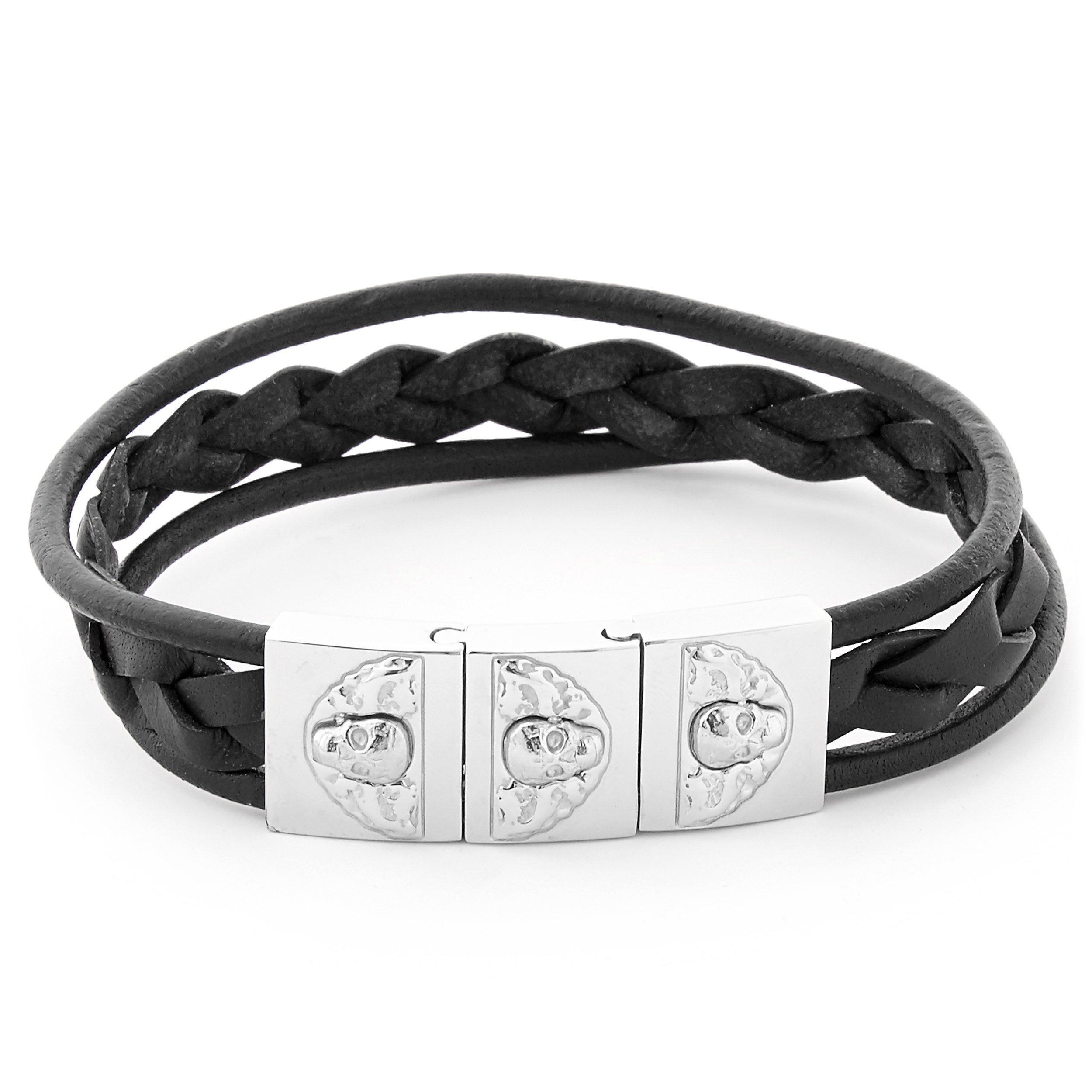 Czarna bransoletka Calavera - 1