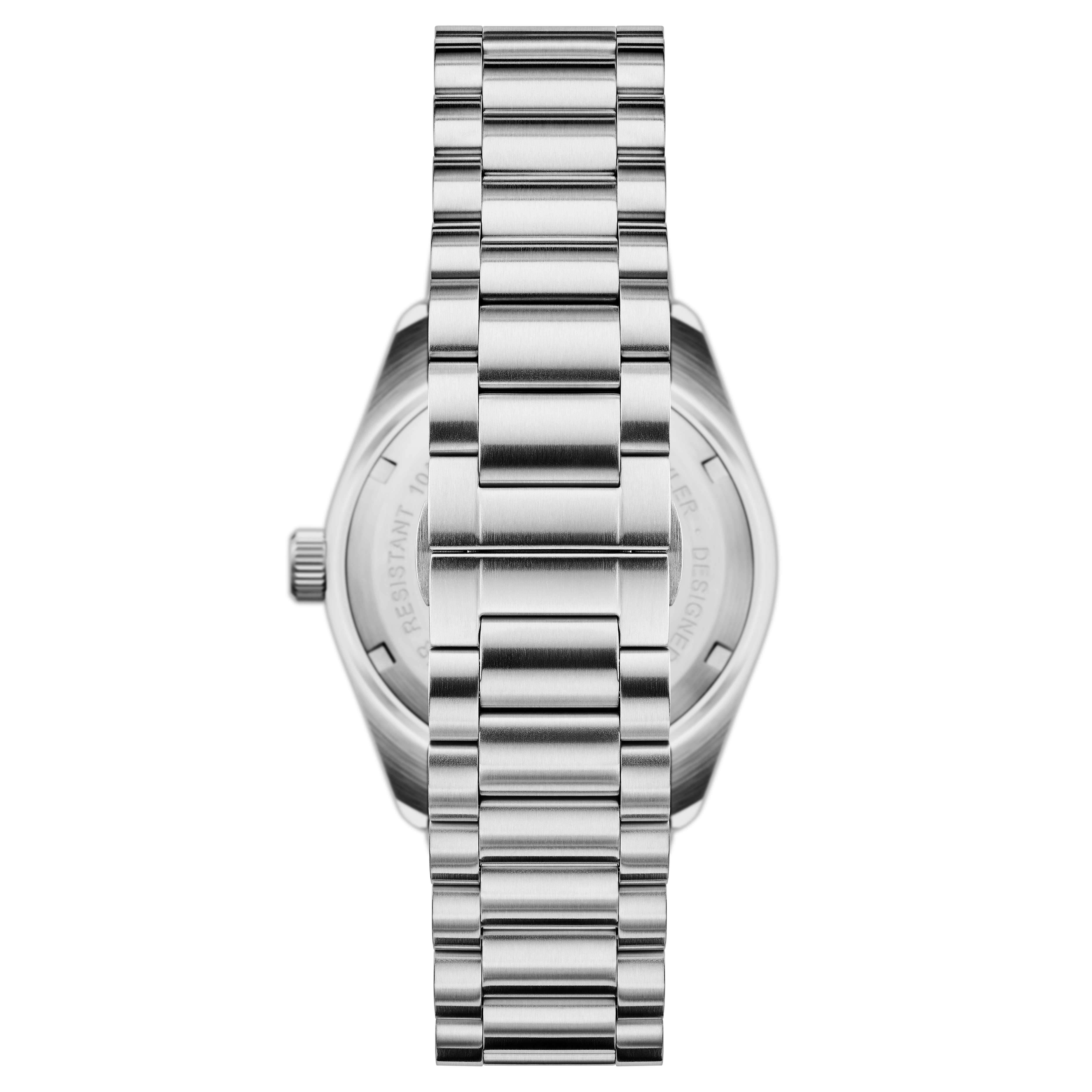 Métier II | Orangene GMT-Uhr aus Edelstahl - 7