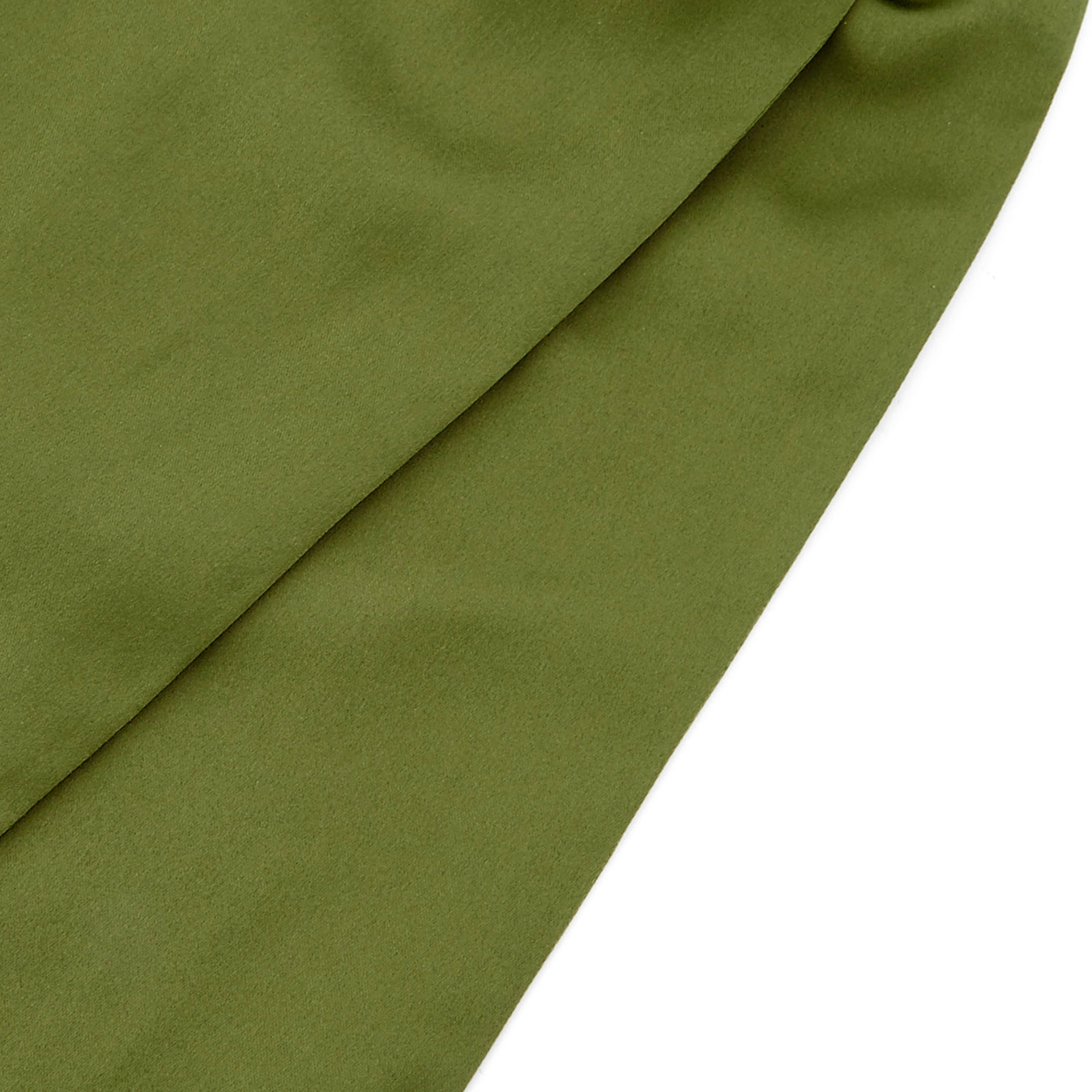 Blattgrüner Basic Krawattenschal - 2