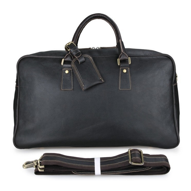 Rjava usnjena nočna torba - 2